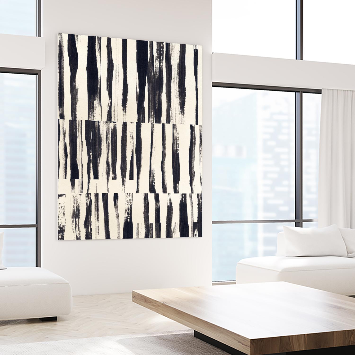 Minor Key II by June Vess on GIANT ART - beige abstract abstract