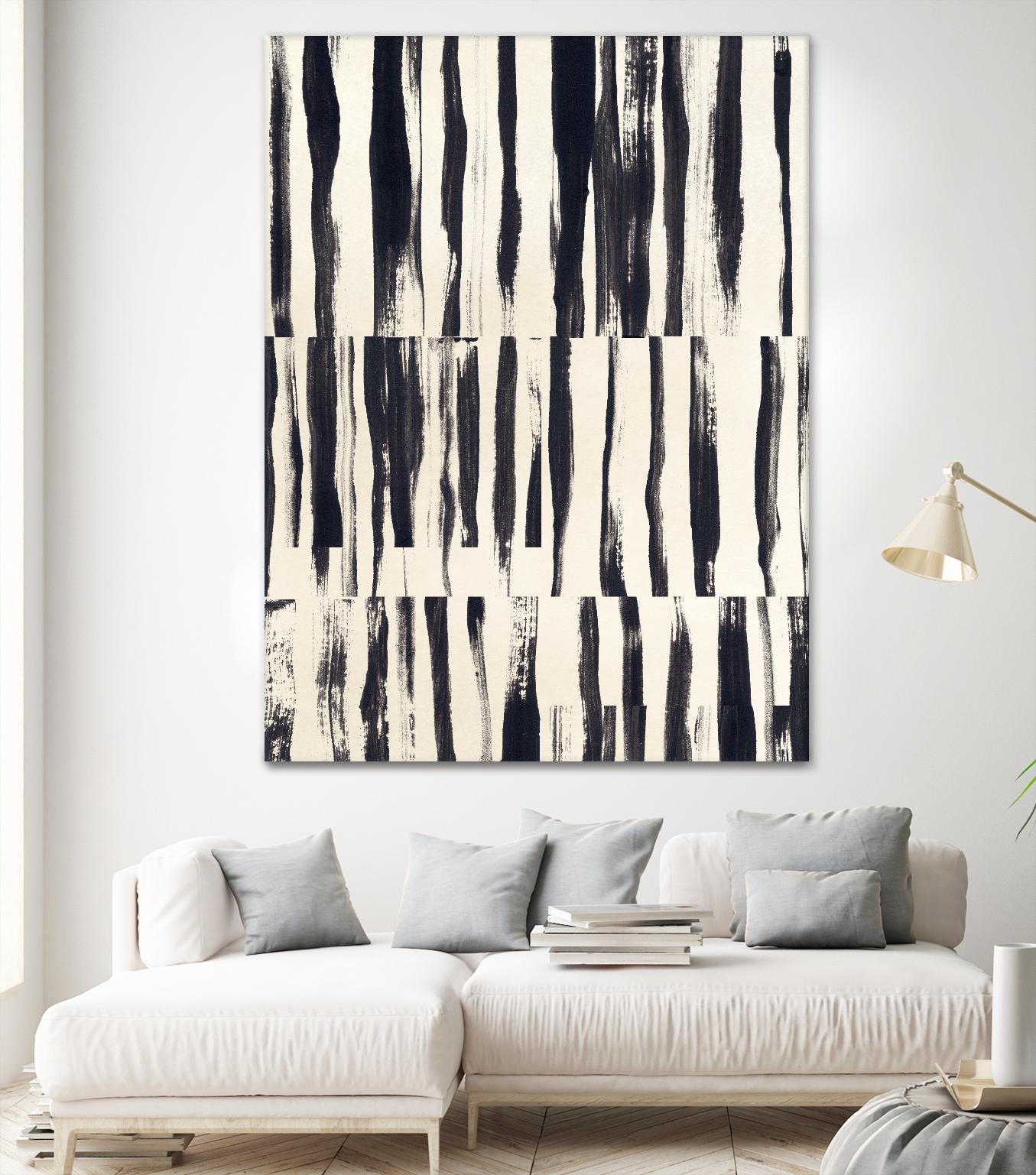 Minor Key II by June Vess on GIANT ART - beige abstract abstract