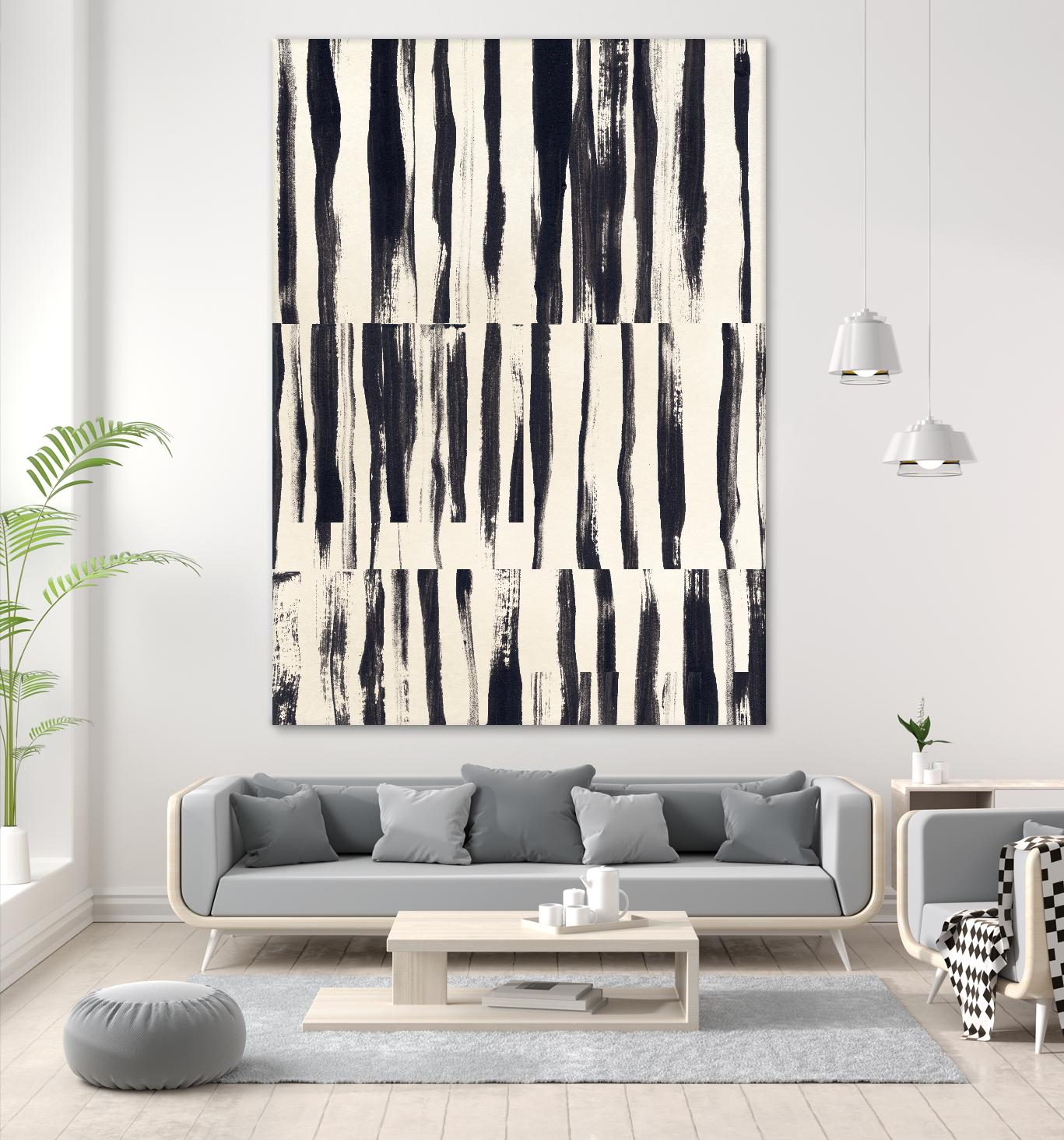 Minor Key II by June Vess on GIANT ART - beige abstract abstract