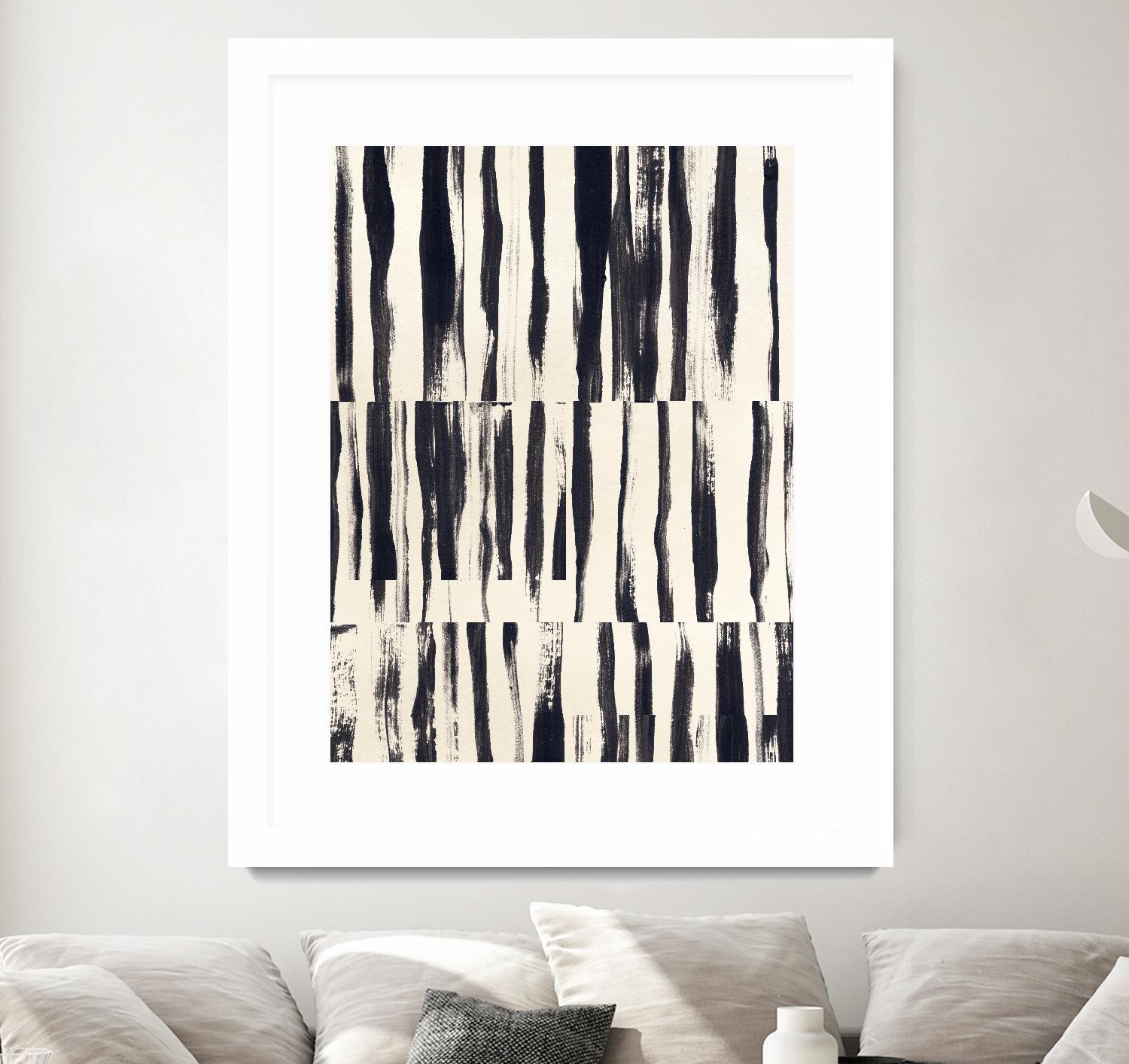 Minor Key II by June Vess on GIANT ART - beige abstract abstract