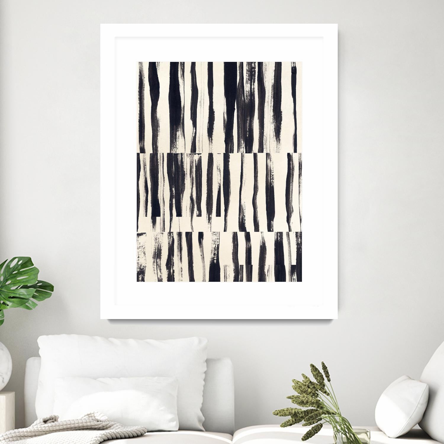 Minor Key II by June Vess on GIANT ART - beige abstract abstract