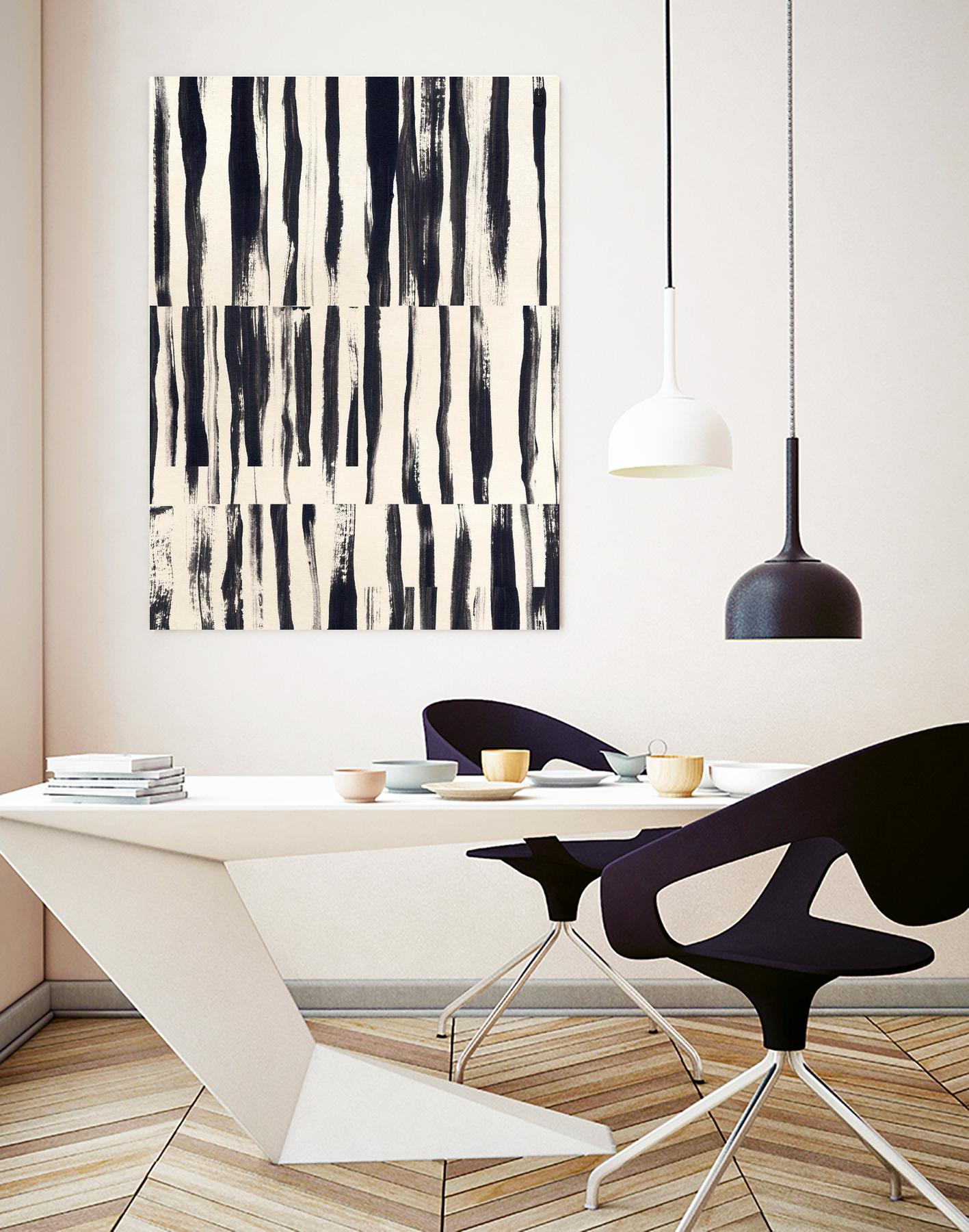 Minor Key II by June Vess on GIANT ART - beige abstract abstract