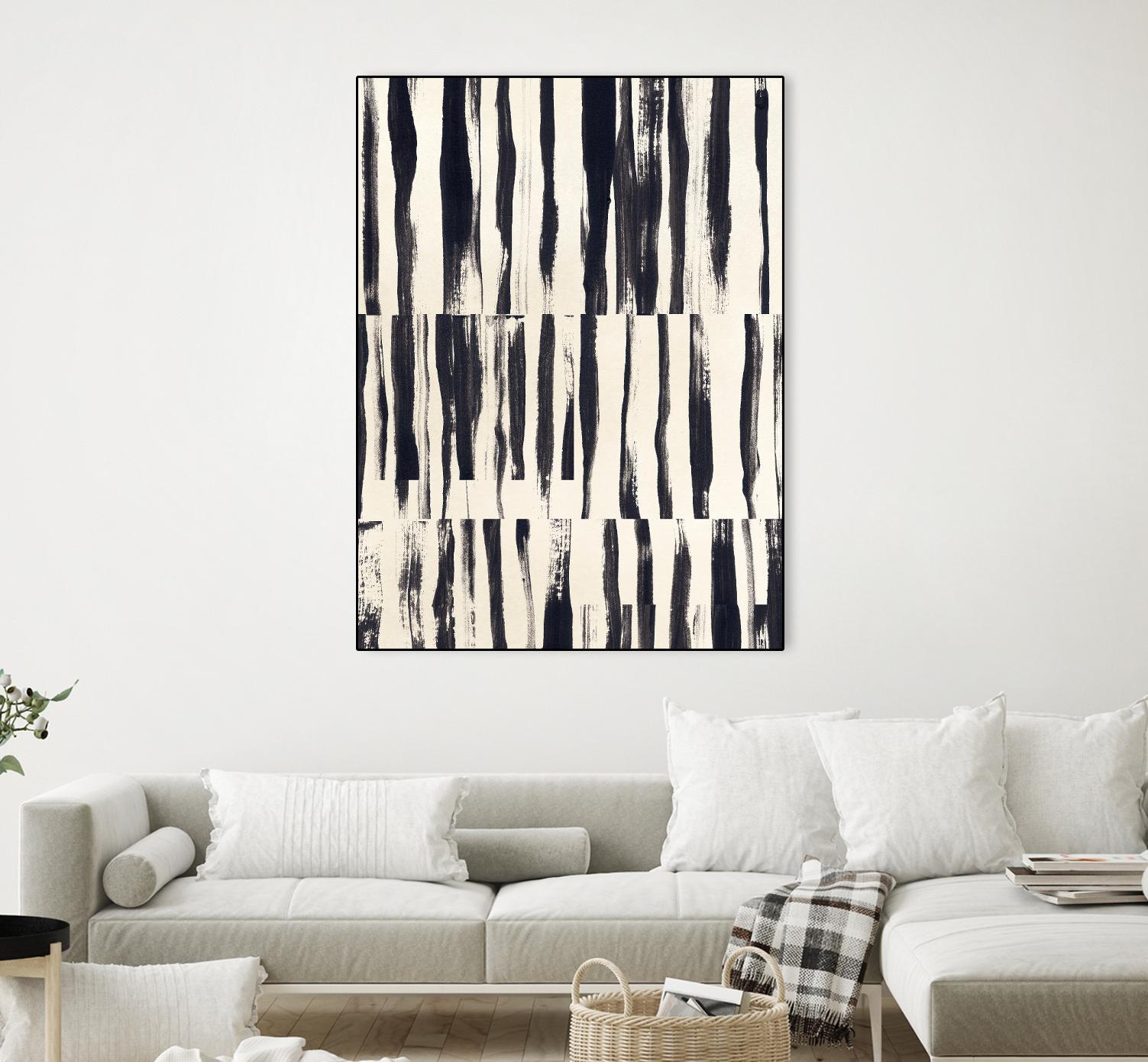 Minor Key II by June Vess on GIANT ART - beige abstract abstract