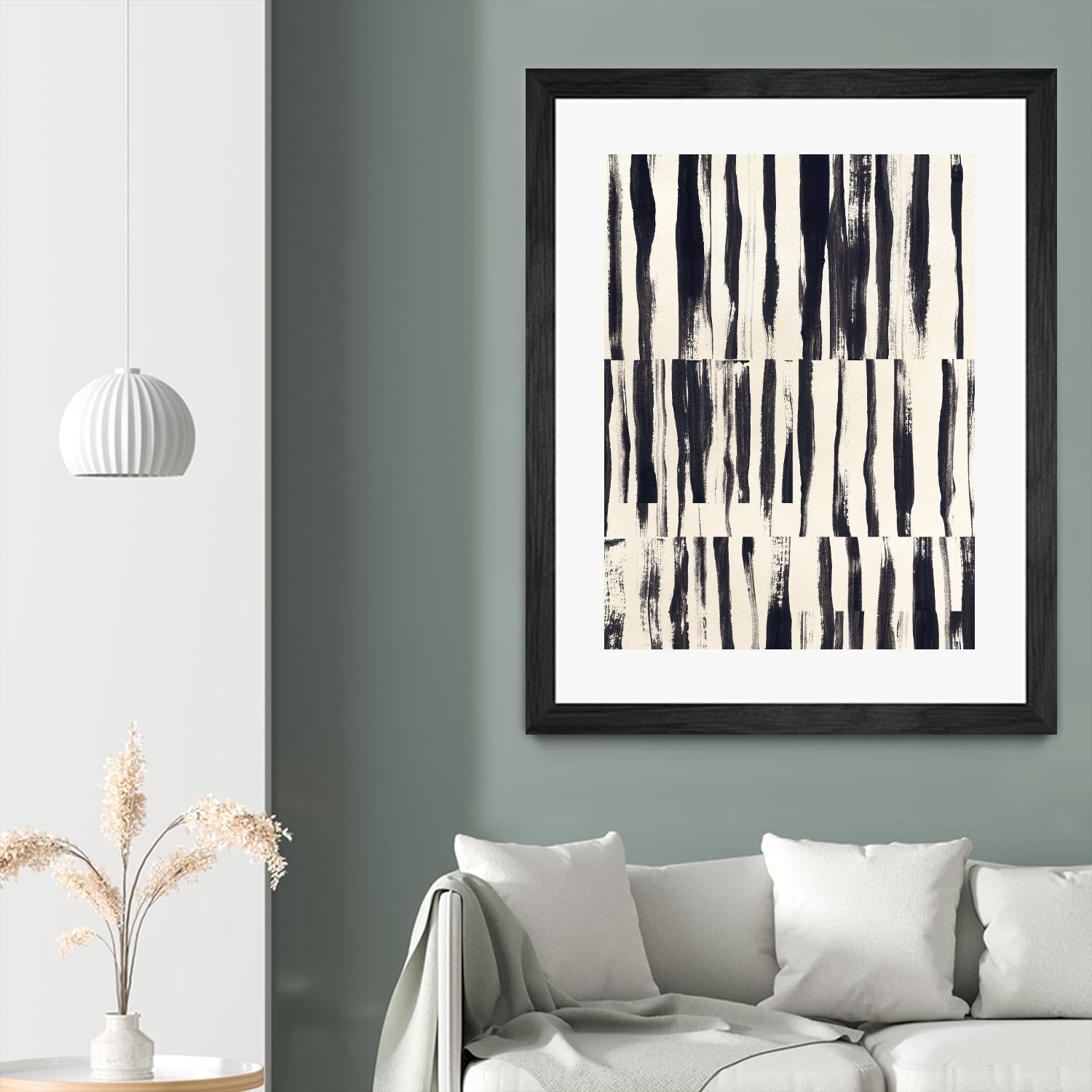 Minor Key II by June Vess on GIANT ART - beige abstract abstract