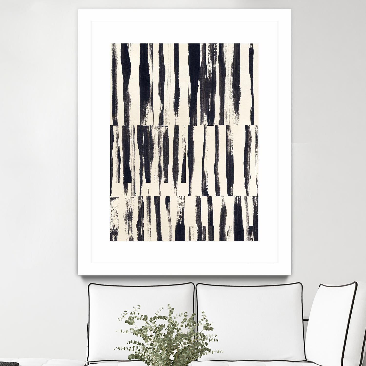 Minor Key II by June Vess on GIANT ART - beige abstract abstract