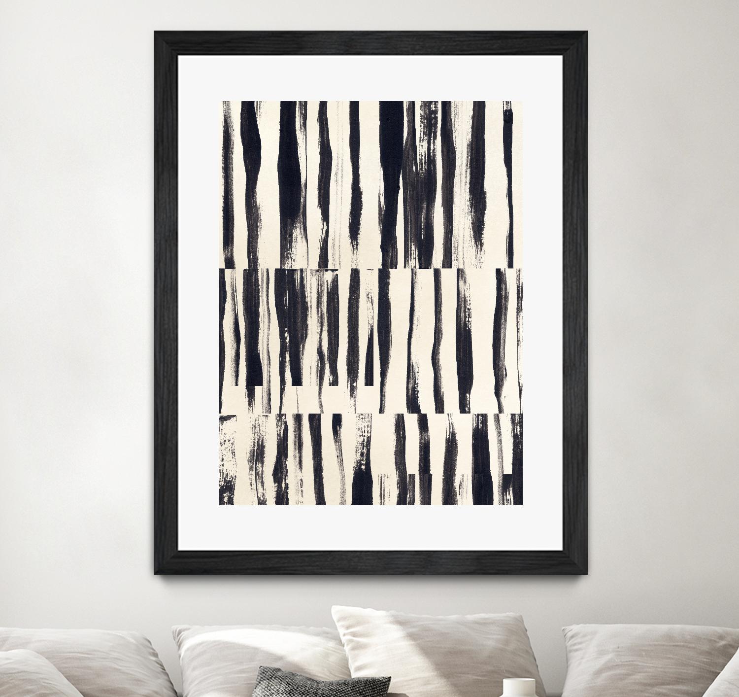 Minor Key II by June Vess on GIANT ART - beige abstract abstract