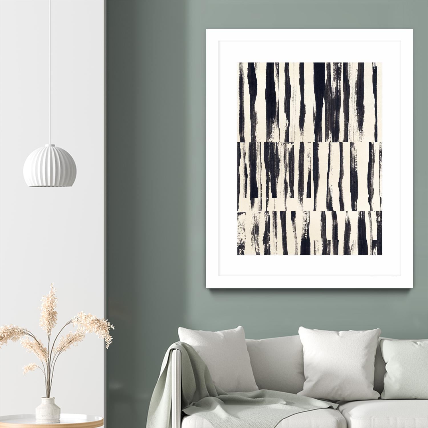 Minor Key II by June Vess on GIANT ART - beige abstract abstract