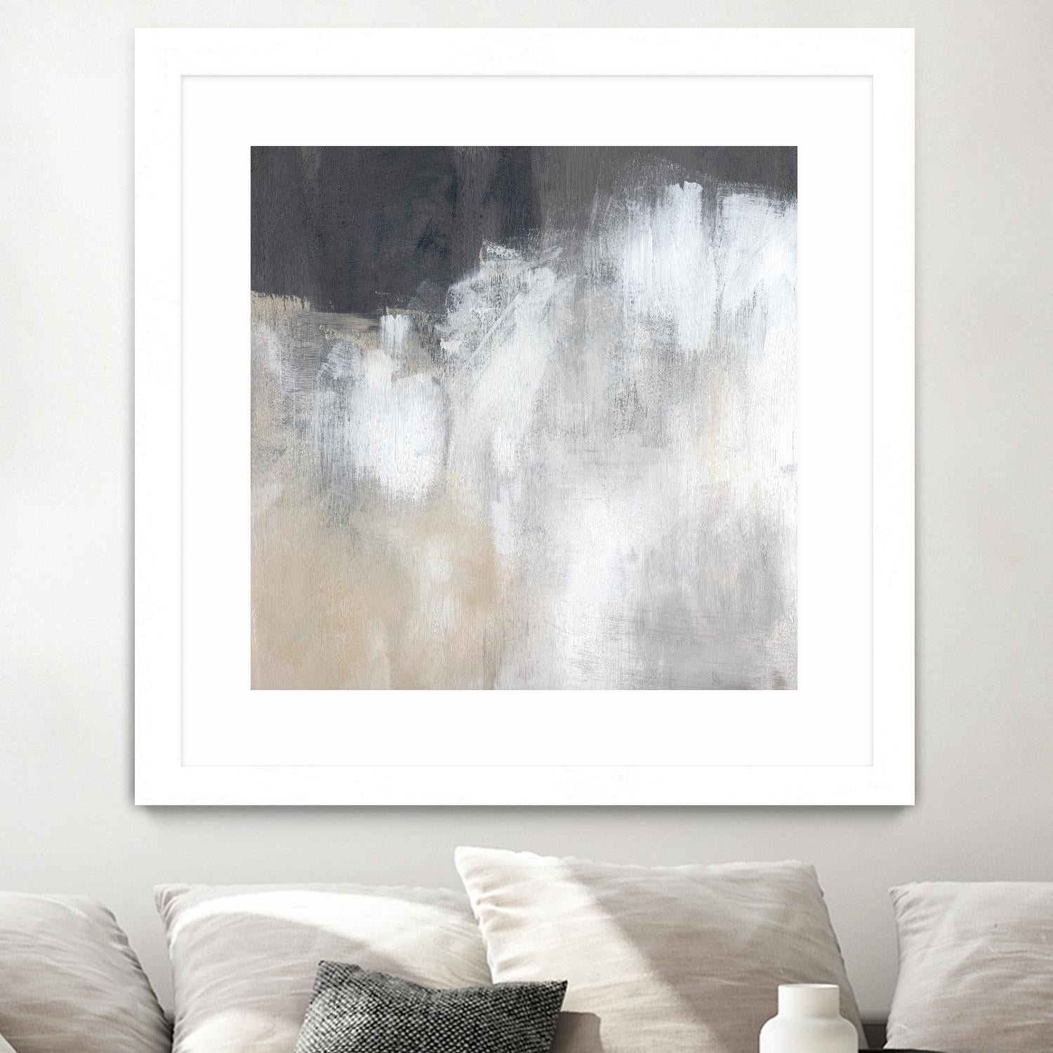 Neutral Abstract II by Jennifer Parker on GIANT ART - beige abstract abstract