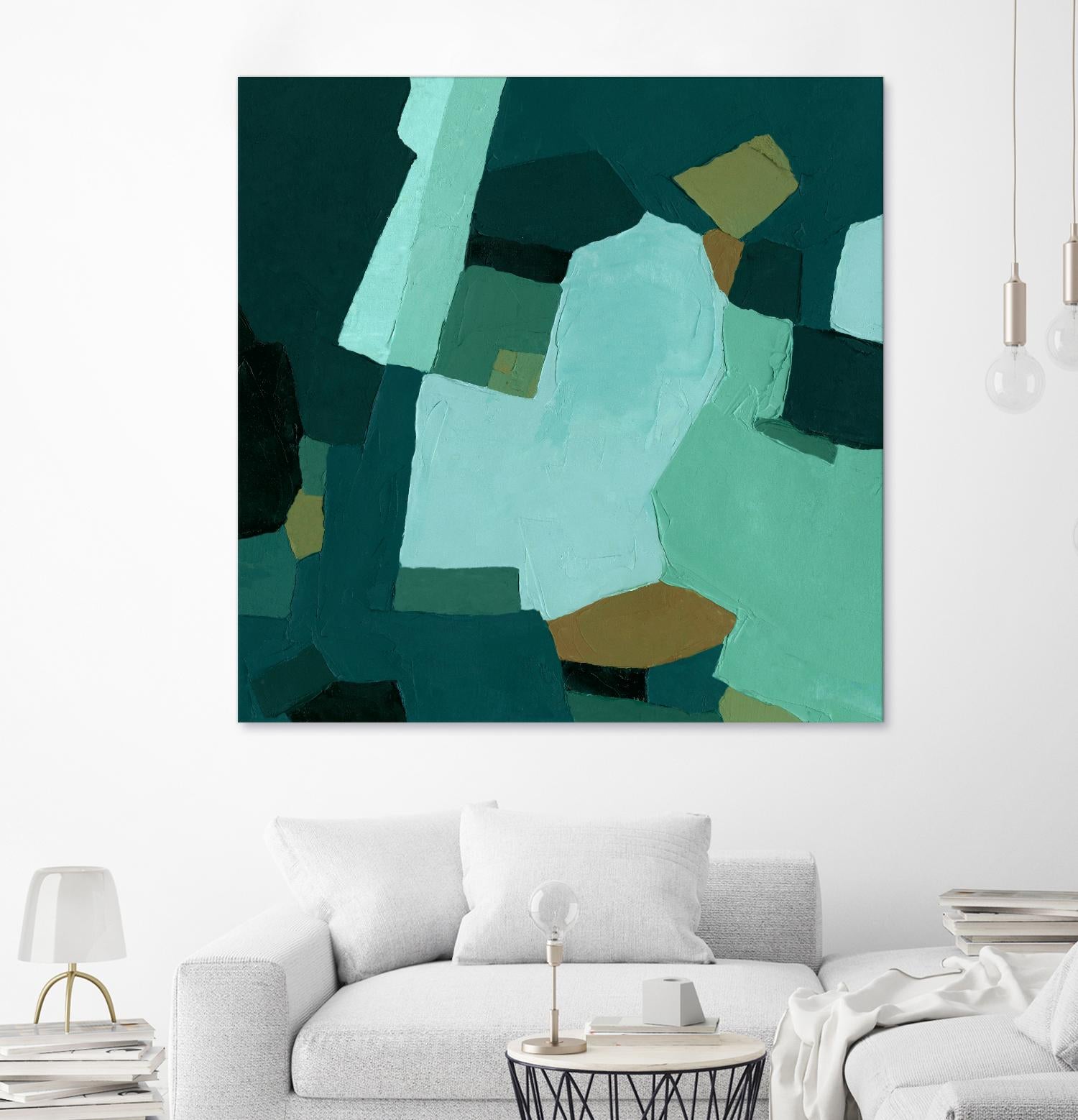 Palette Abstract II by Emma Caroline on GIANT ART - green abstract abstract