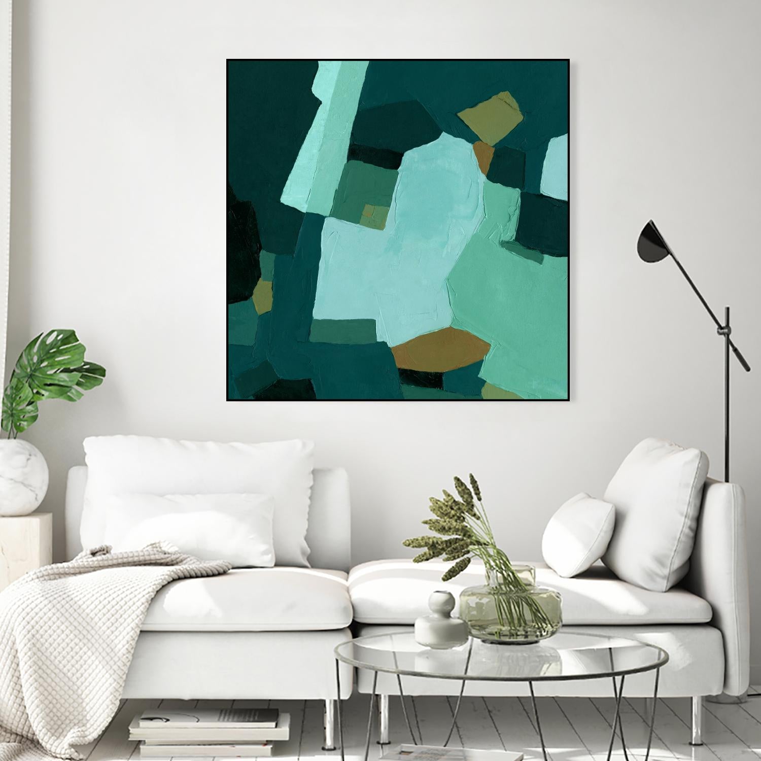 Palette Abstract II by Emma Caroline on GIANT ART - green abstract abstract