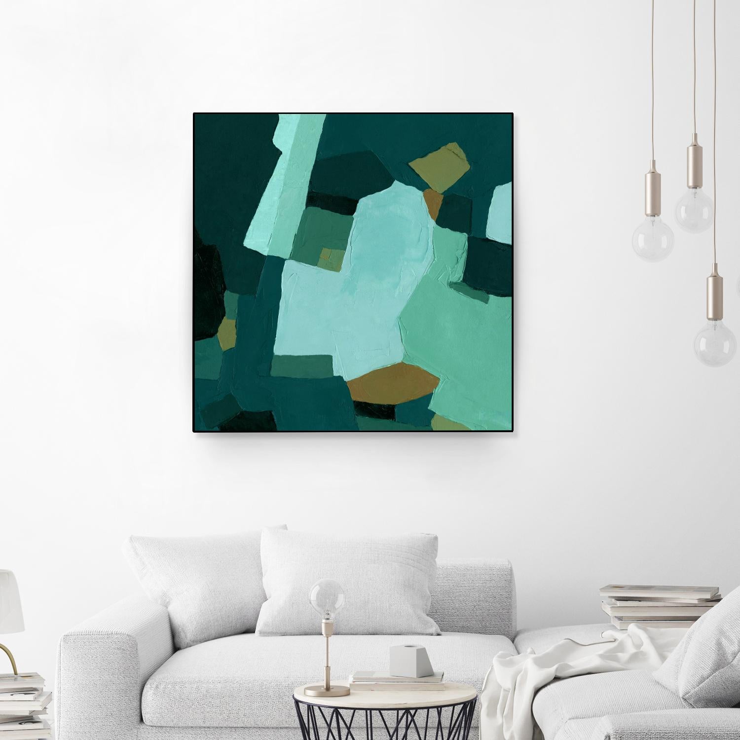 Palette Abstract II by Emma Caroline on GIANT ART - green abstract abstract