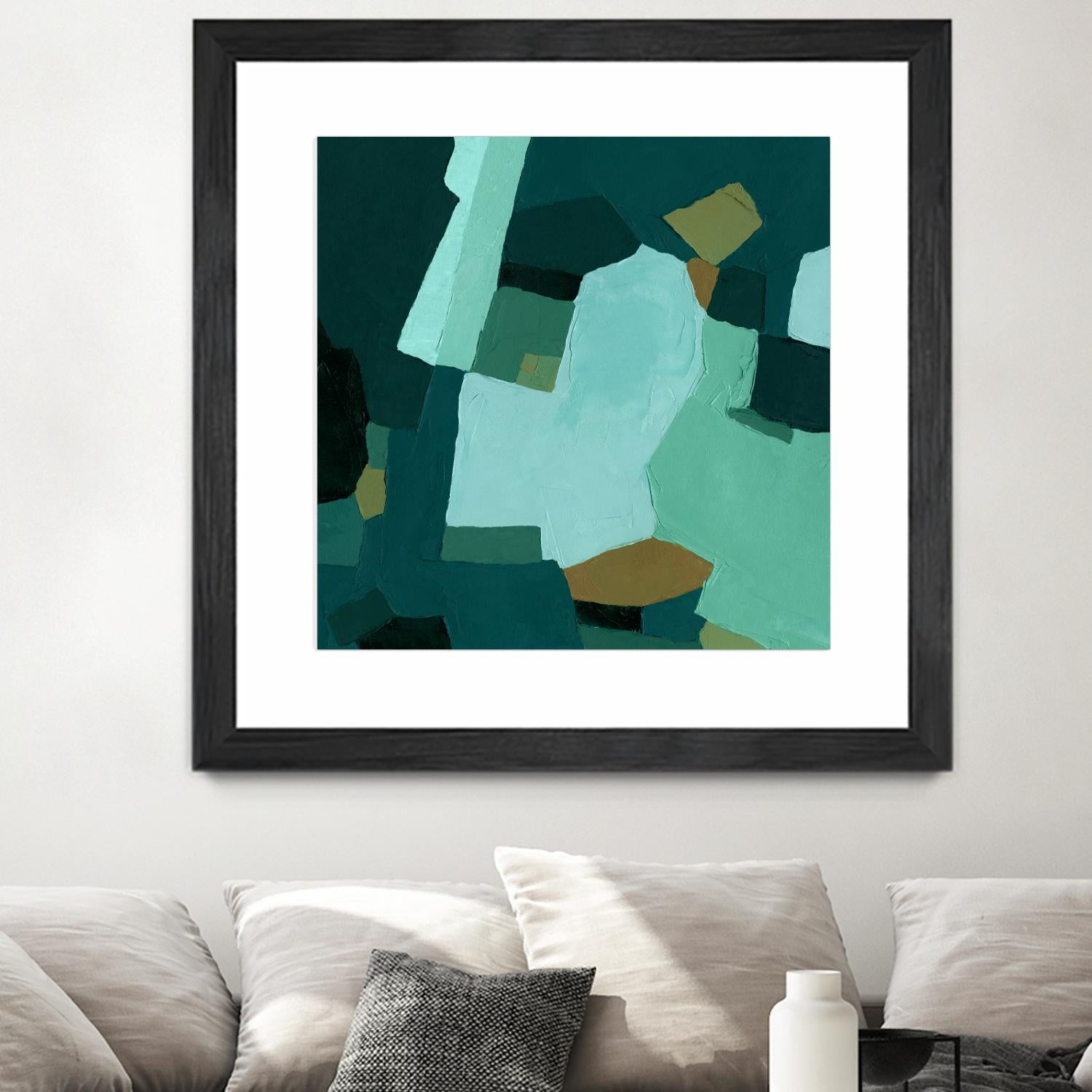 Palette Abstract II by Emma Caroline on GIANT ART - green abstract abstract