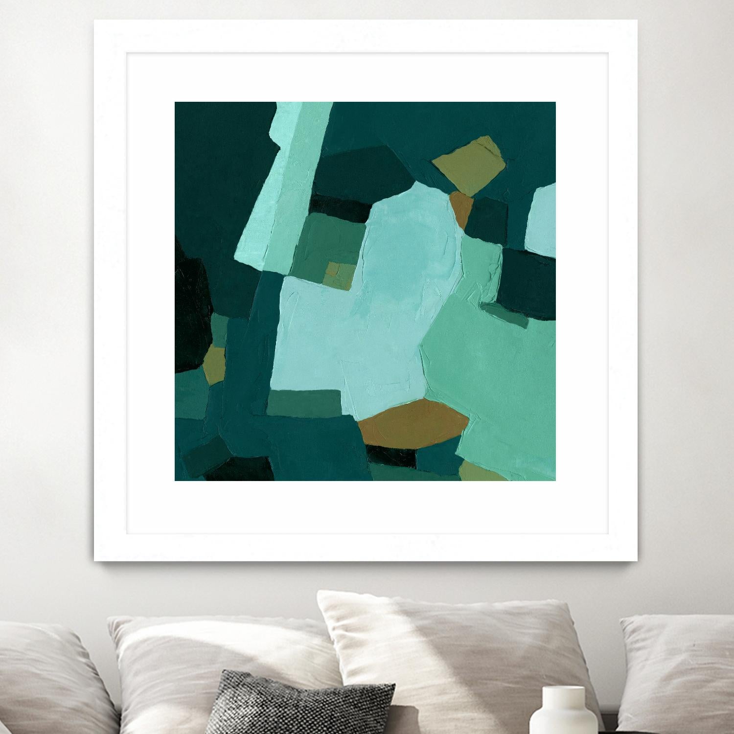 Palette Abstract II by Emma Caroline on GIANT ART - green abstract abstract