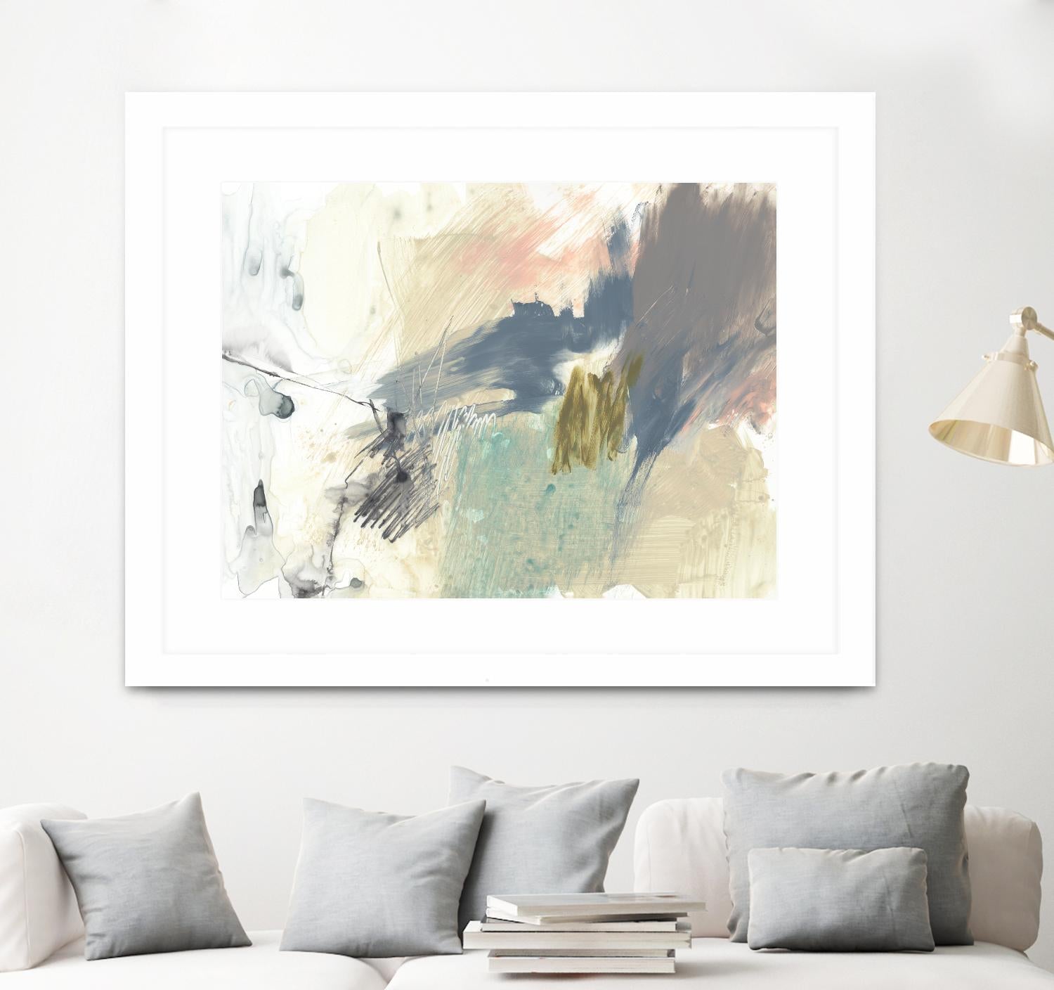 Pastel Immersion II by Jennifer Goldberger on GIANT ART - pink abstract abstract