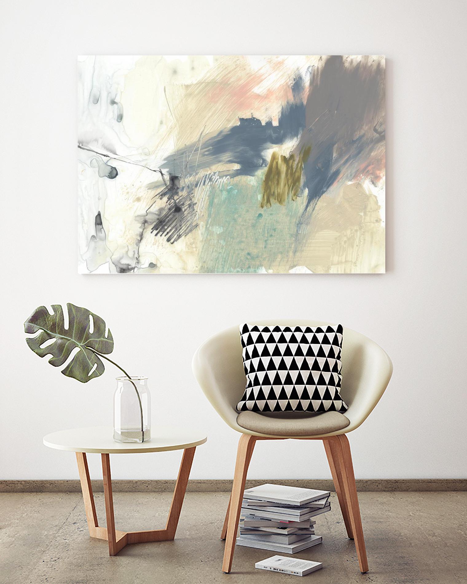 Pastel Immersion II by Jennifer Goldberger on GIANT ART - pink abstract abstract