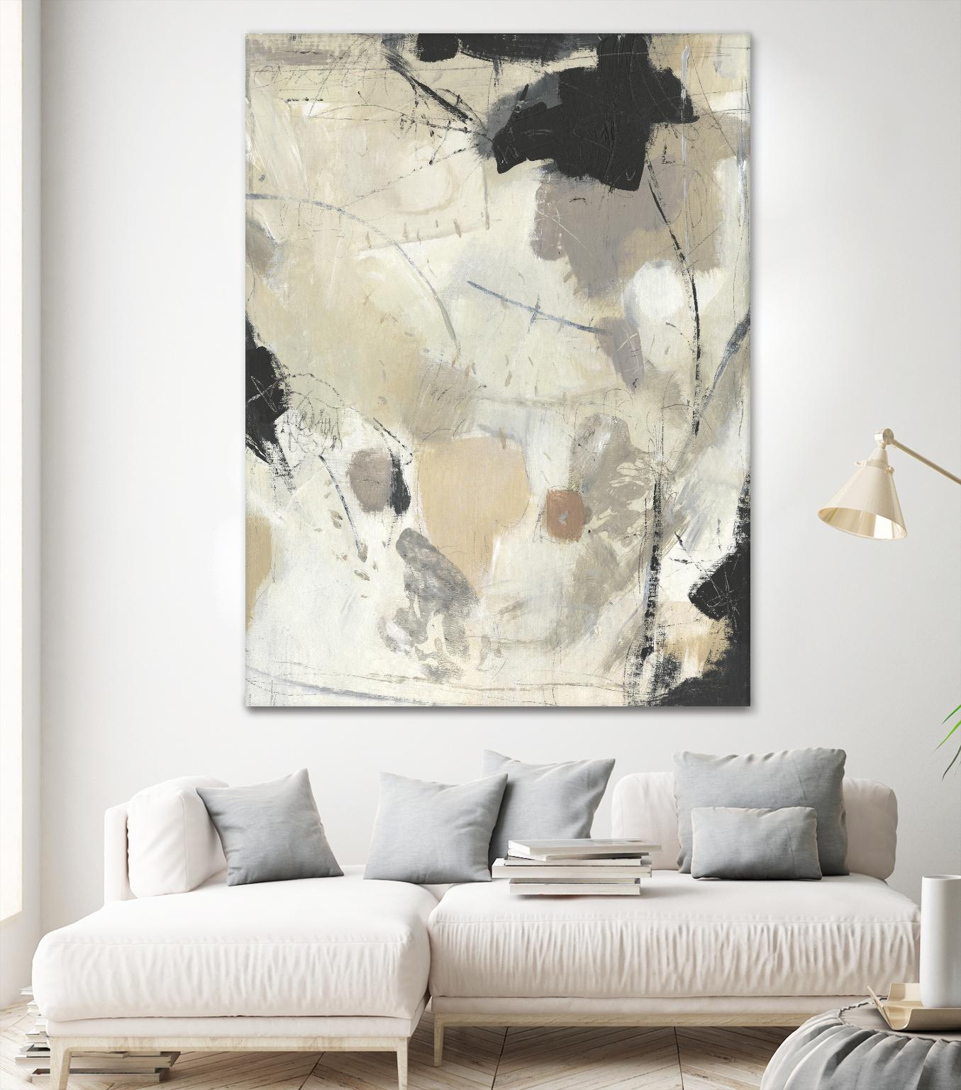 Scattered Remnants II by Tim OToole on GIANT ART - beige abstract abstract