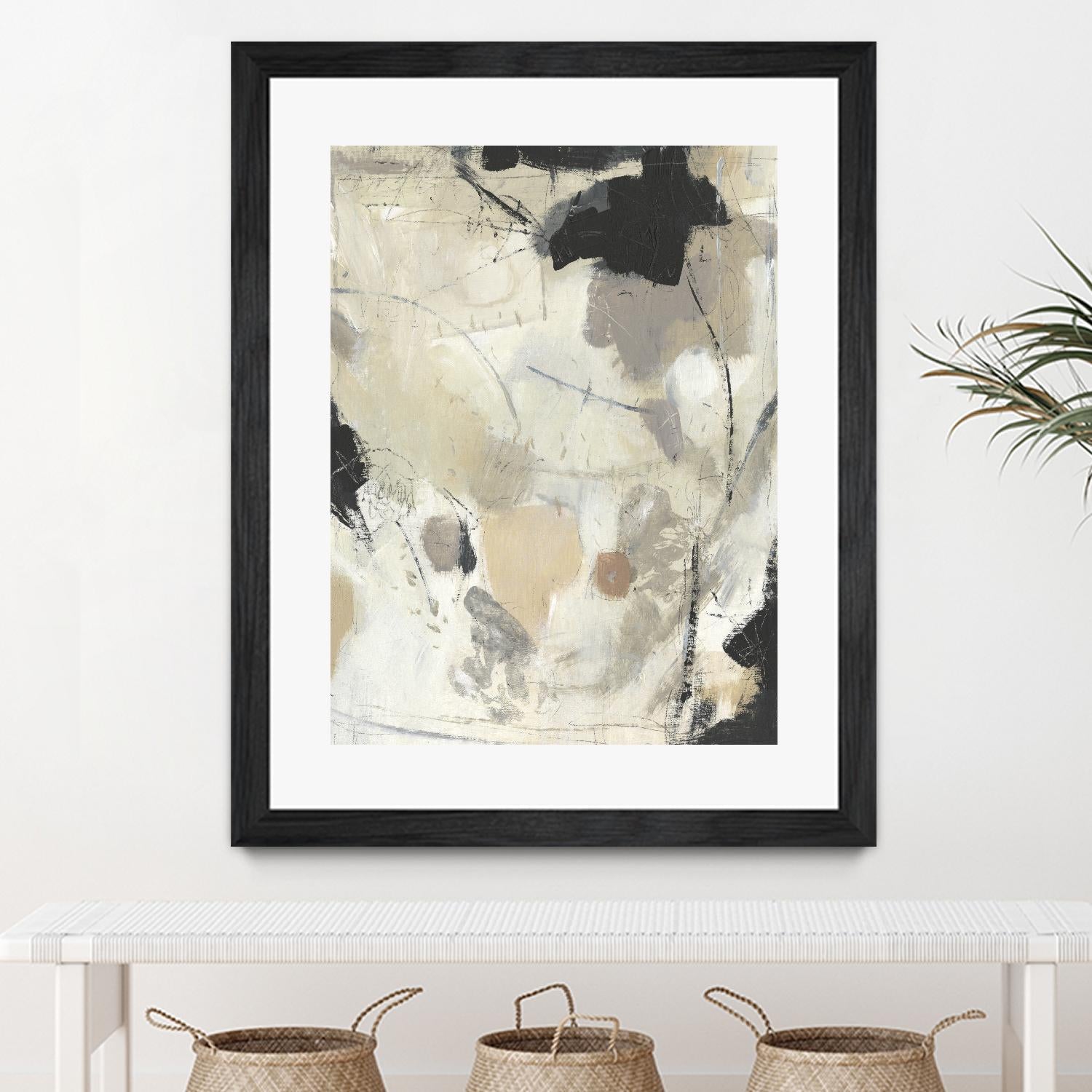 Scattered Remnants II by Tim OToole on GIANT ART - beige abstract abstract