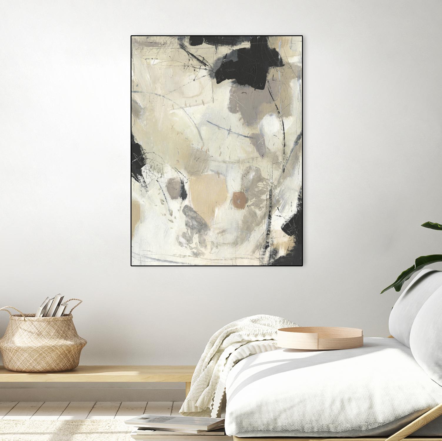 Scattered Remnants II by Tim OToole on GIANT ART - beige abstract abstract