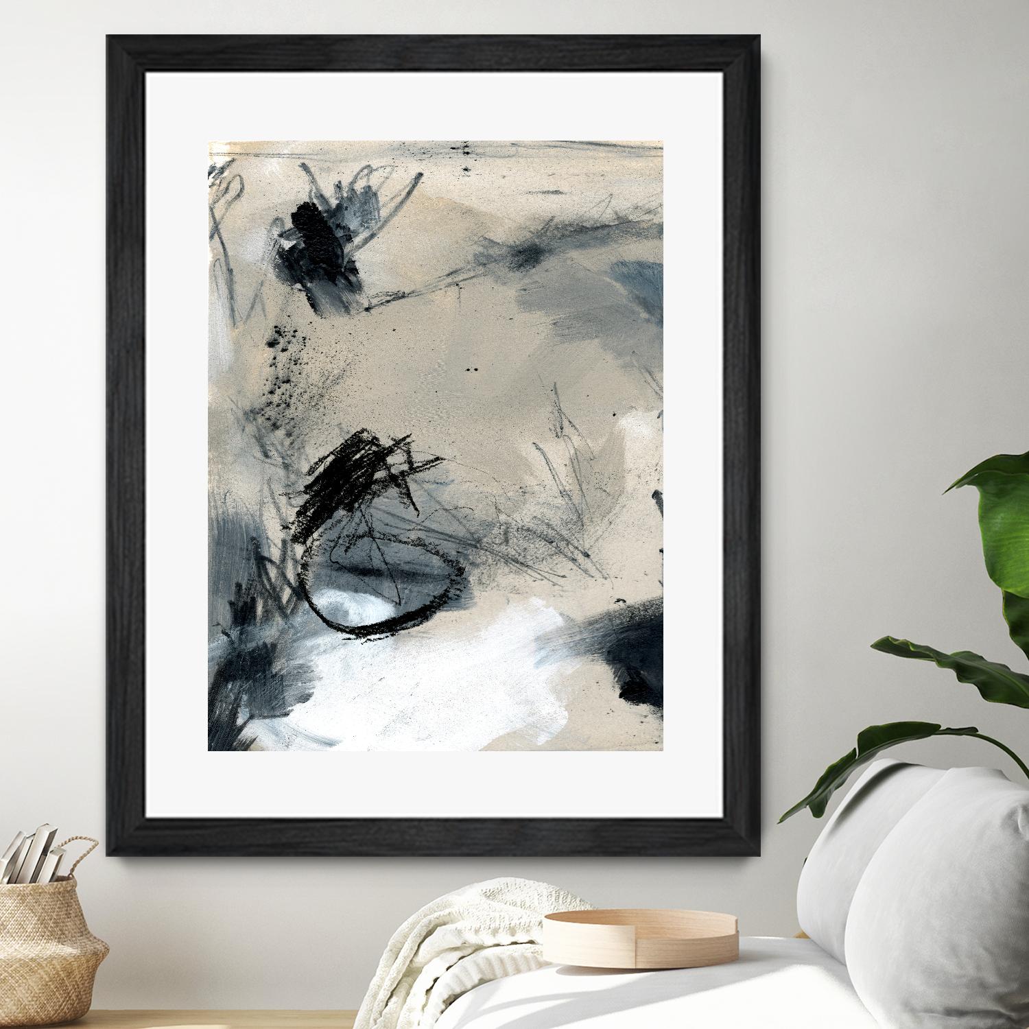 Scribble Abstract II by Jennifer Parker on GIANT ART - white abstract abstract