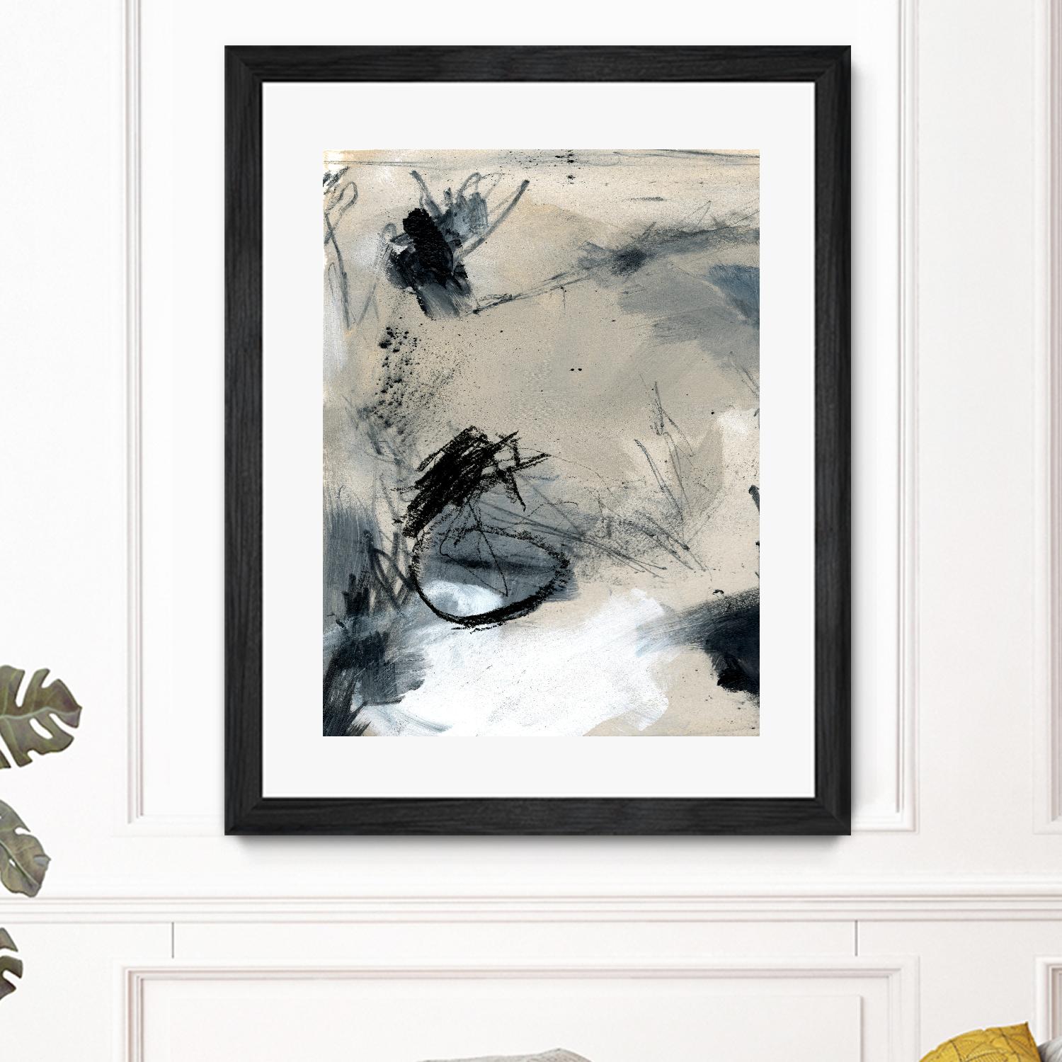 Scribble Abstract II by Jennifer Parker on GIANT ART - white abstract abstract