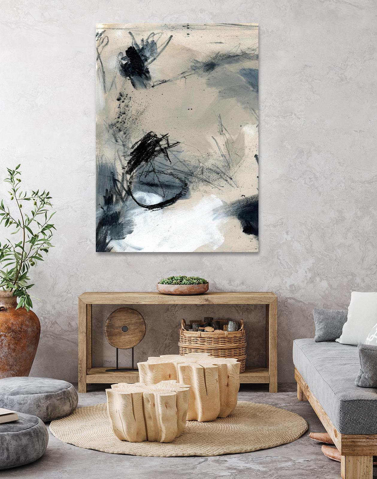 Scribble Abstract II by Jennifer Parker on GIANT ART - white abstract abstract