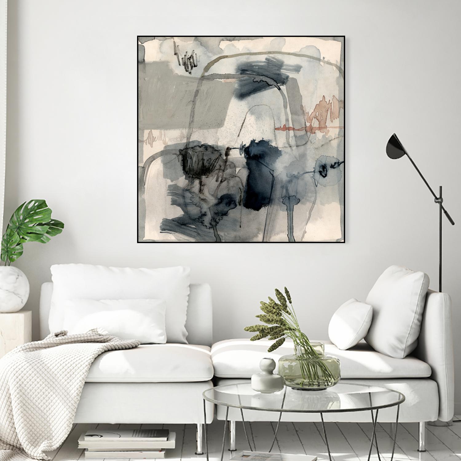 Torrential I by Victoria Barnes on GIANT ART - beige abstract abstract