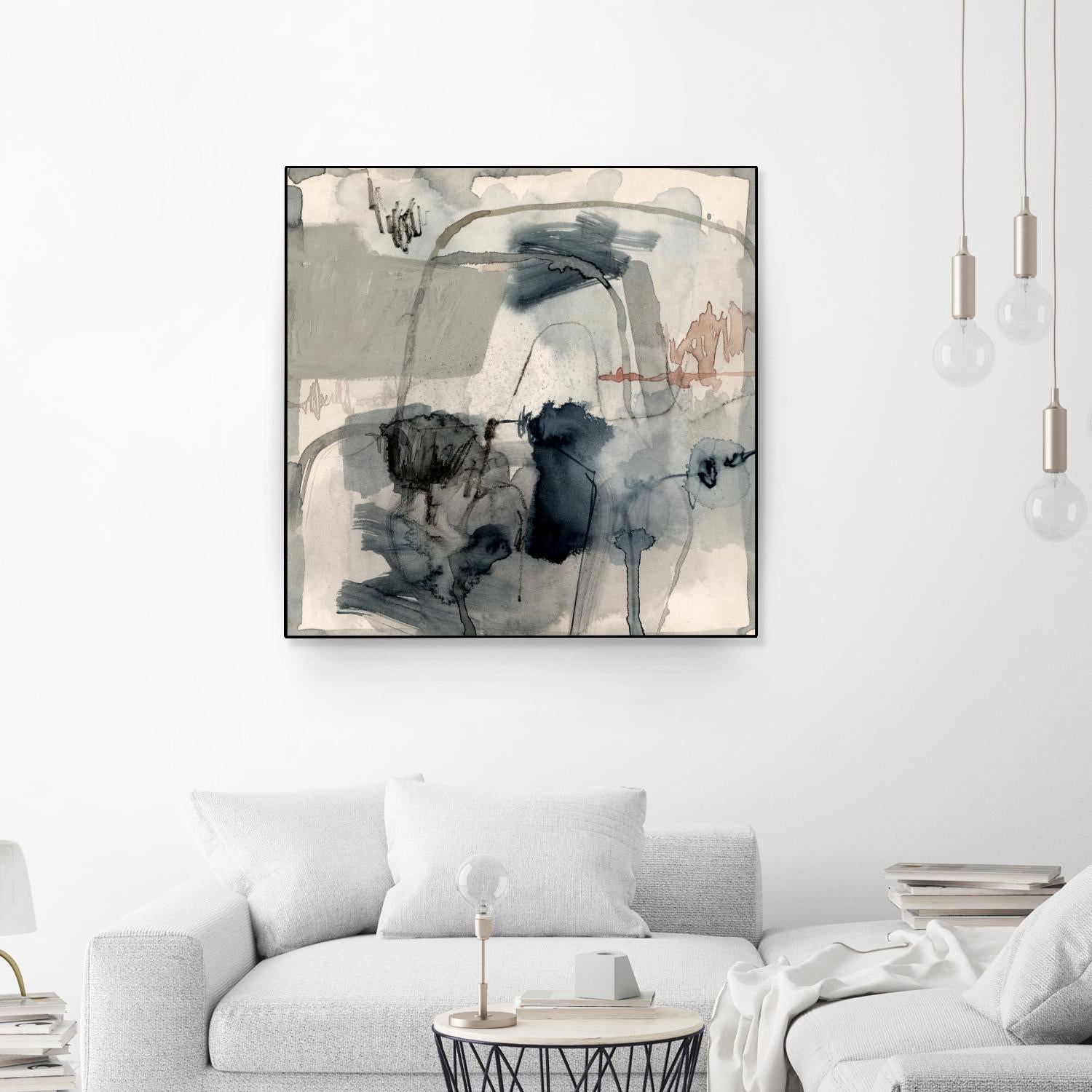 Torrential I by Victoria Barnes on GIANT ART - beige abstract abstract