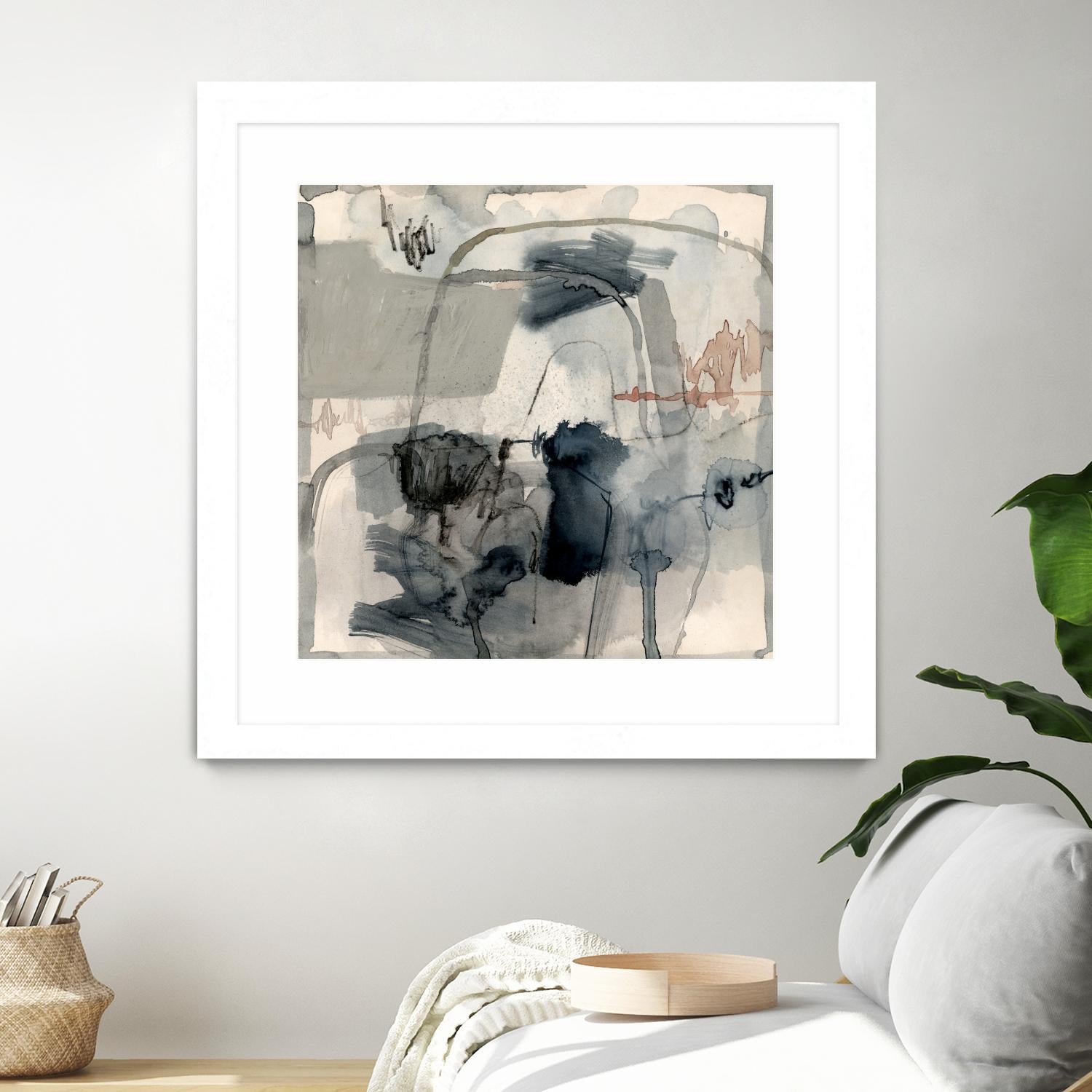 Torrential I by Victoria Barnes on GIANT ART - beige abstract abstract