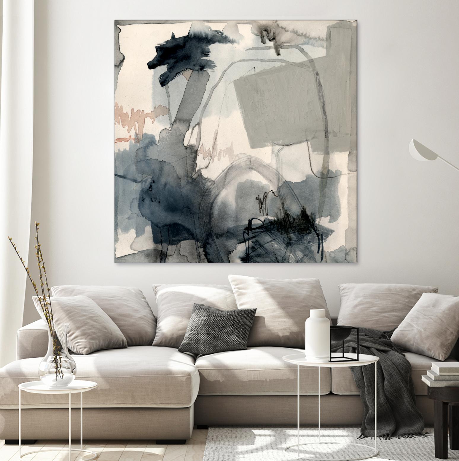 Torrential II by Victoria Barnes on GIANT ART - beige abstract abstract