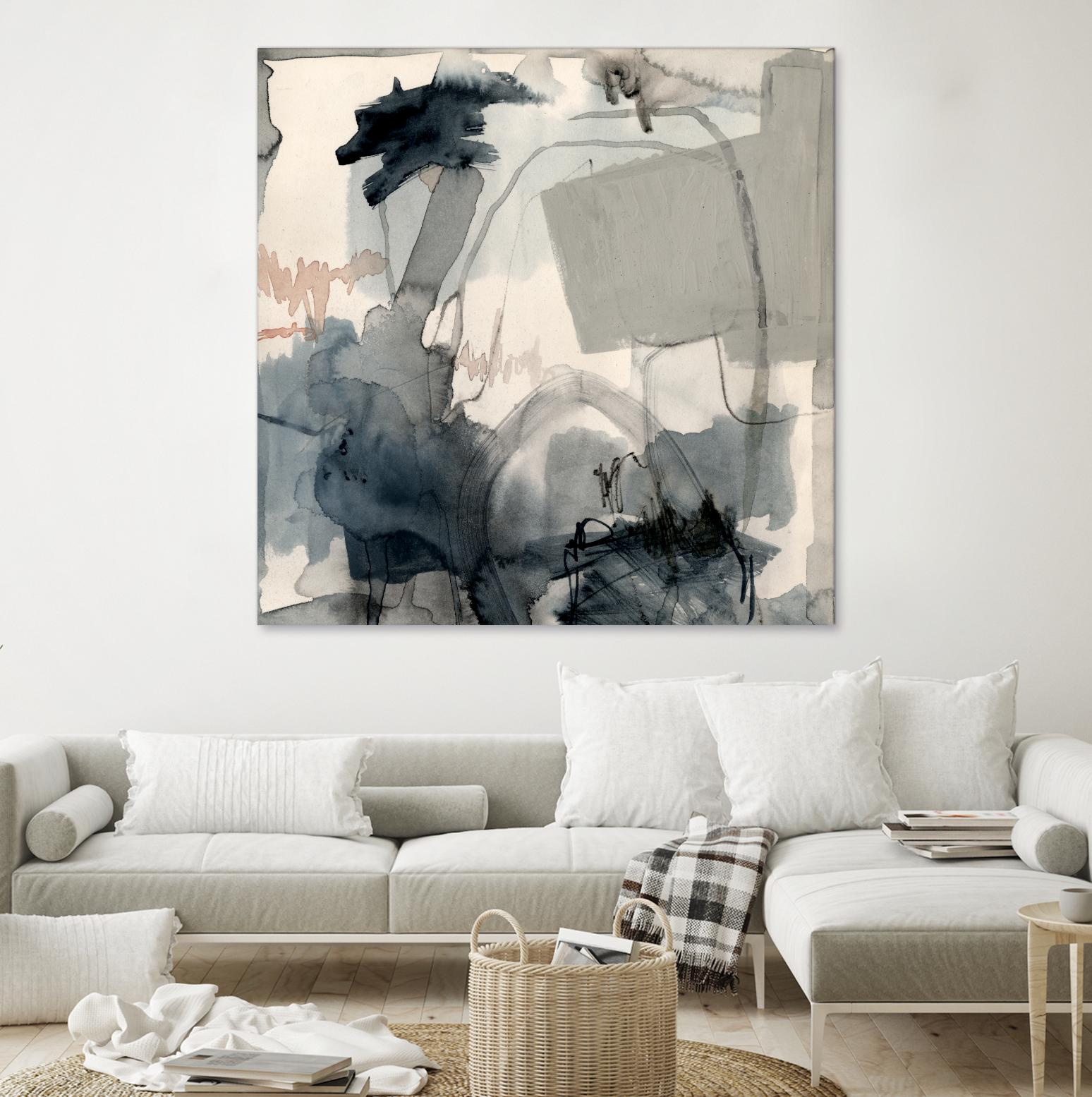 Torrential II by Victoria Barnes on GIANT ART - beige abstract abstract