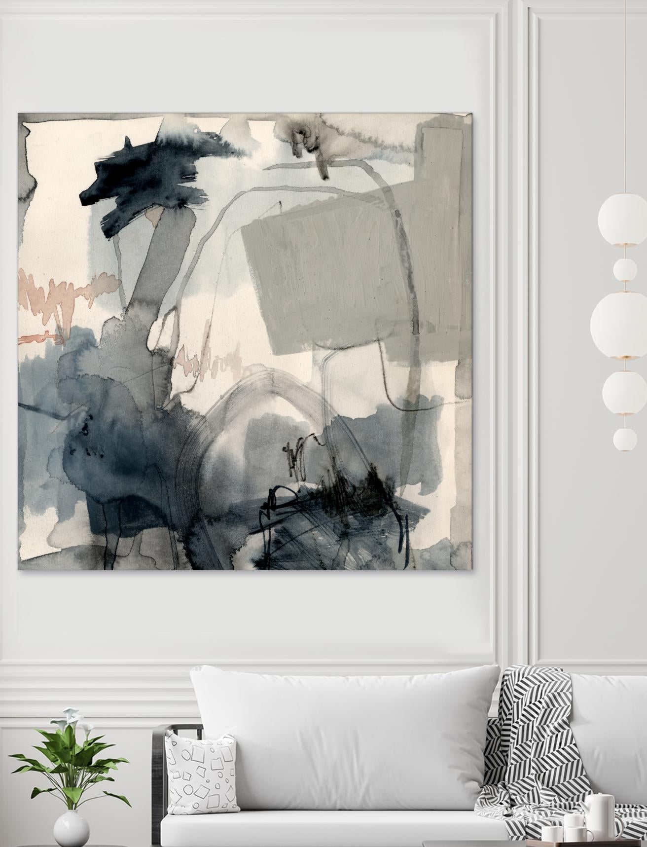 Torrential II by Victoria Barnes on GIANT ART - beige abstract abstract