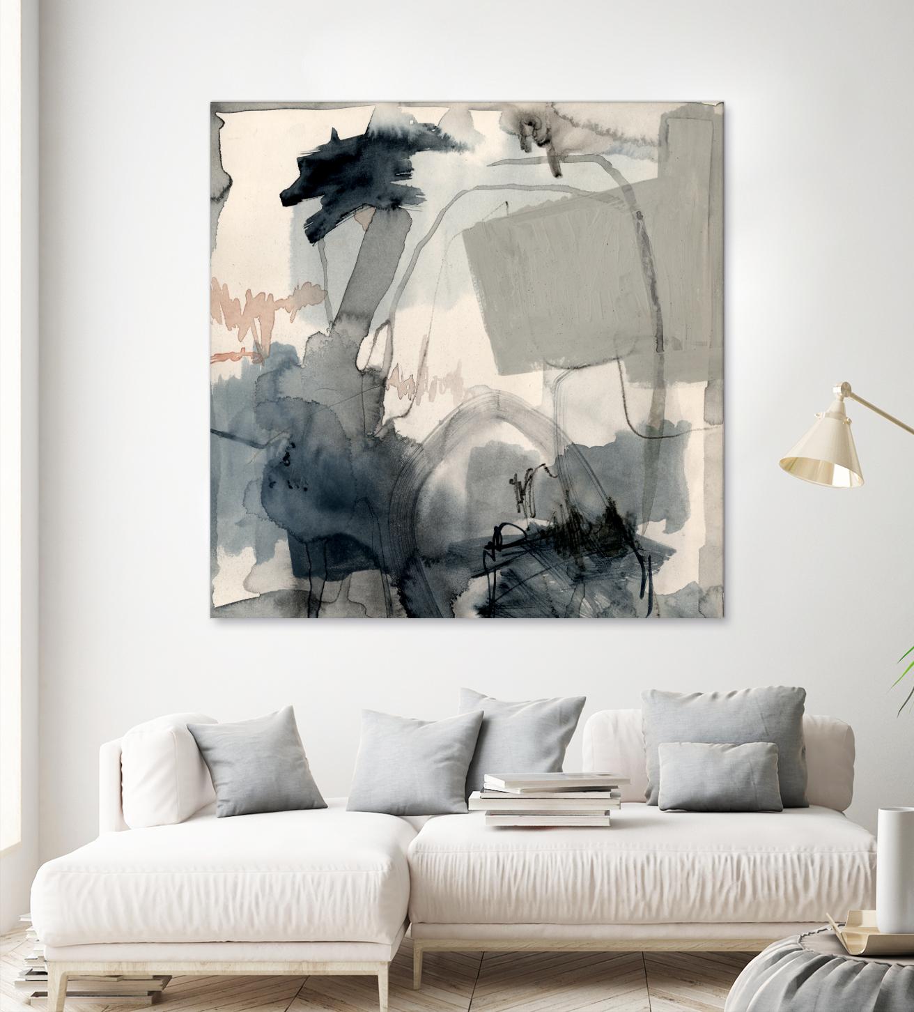 Torrential II by Victoria Barnes on GIANT ART - beige abstract abstract