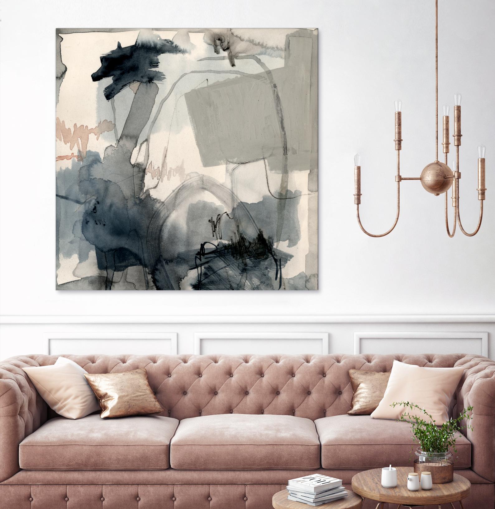 Torrential II by Victoria Barnes on GIANT ART - beige abstract abstract