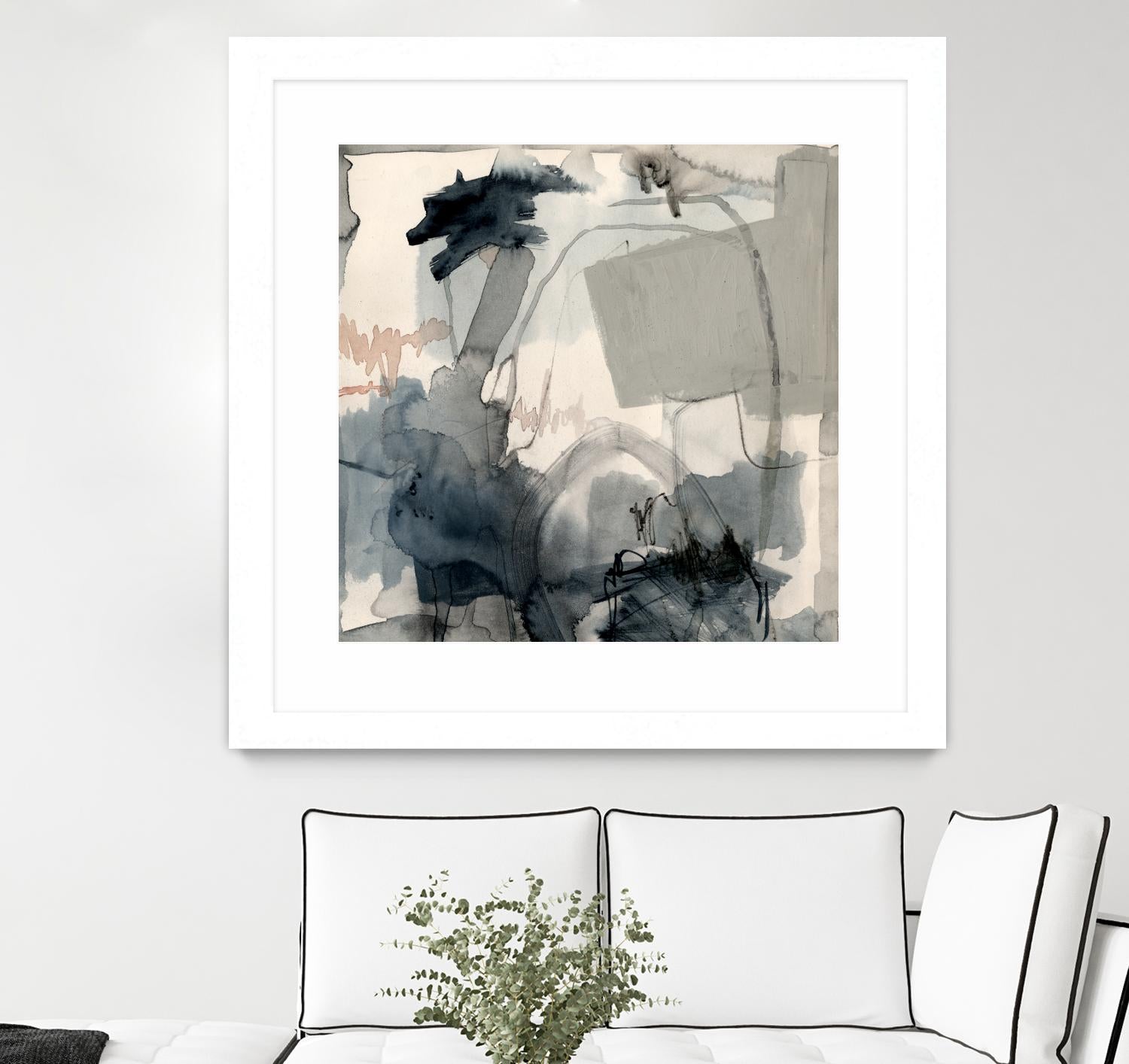 Torrential II by Victoria Barnes on GIANT ART - beige abstract abstract