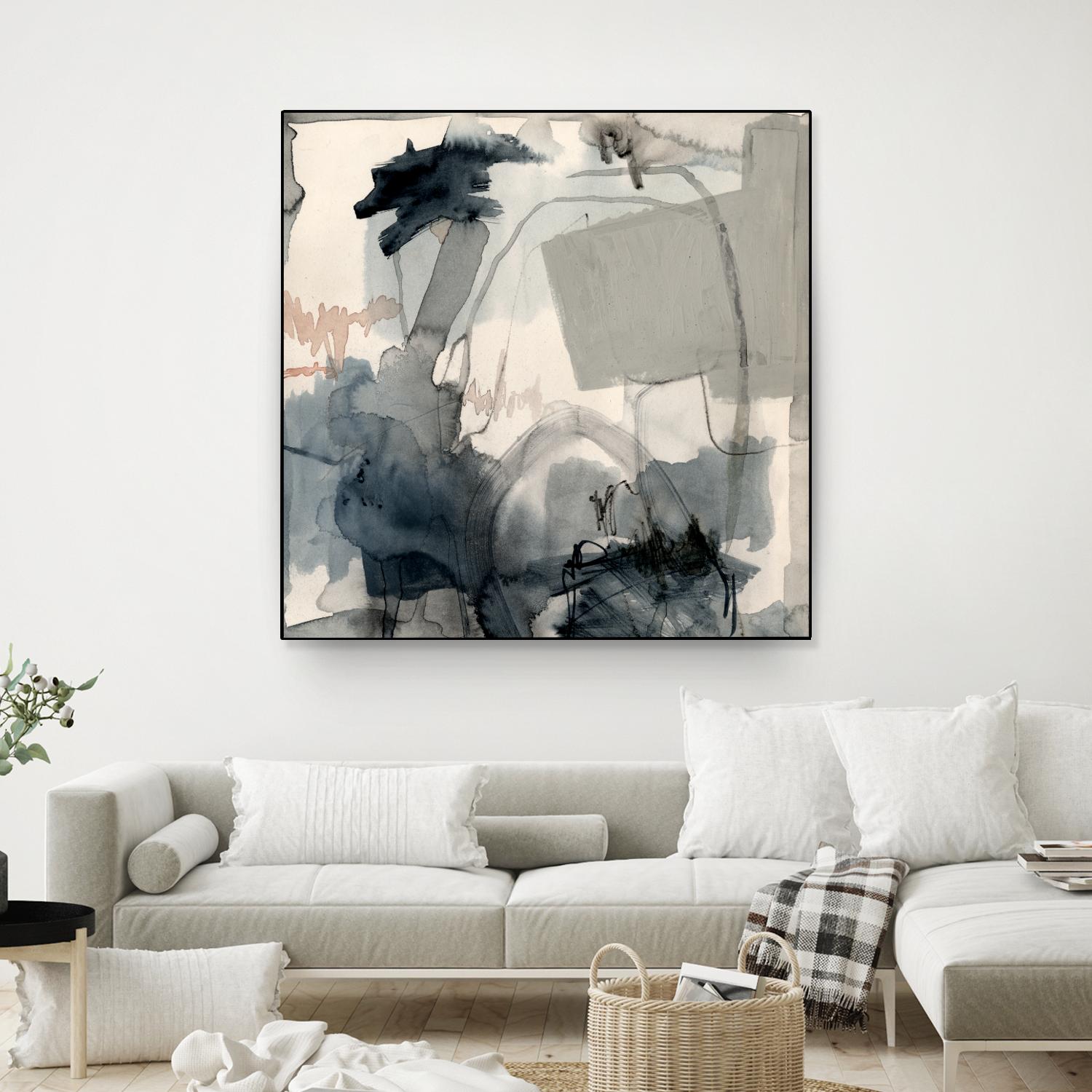 Torrential II by Victoria Barnes on GIANT ART - beige abstract abstract