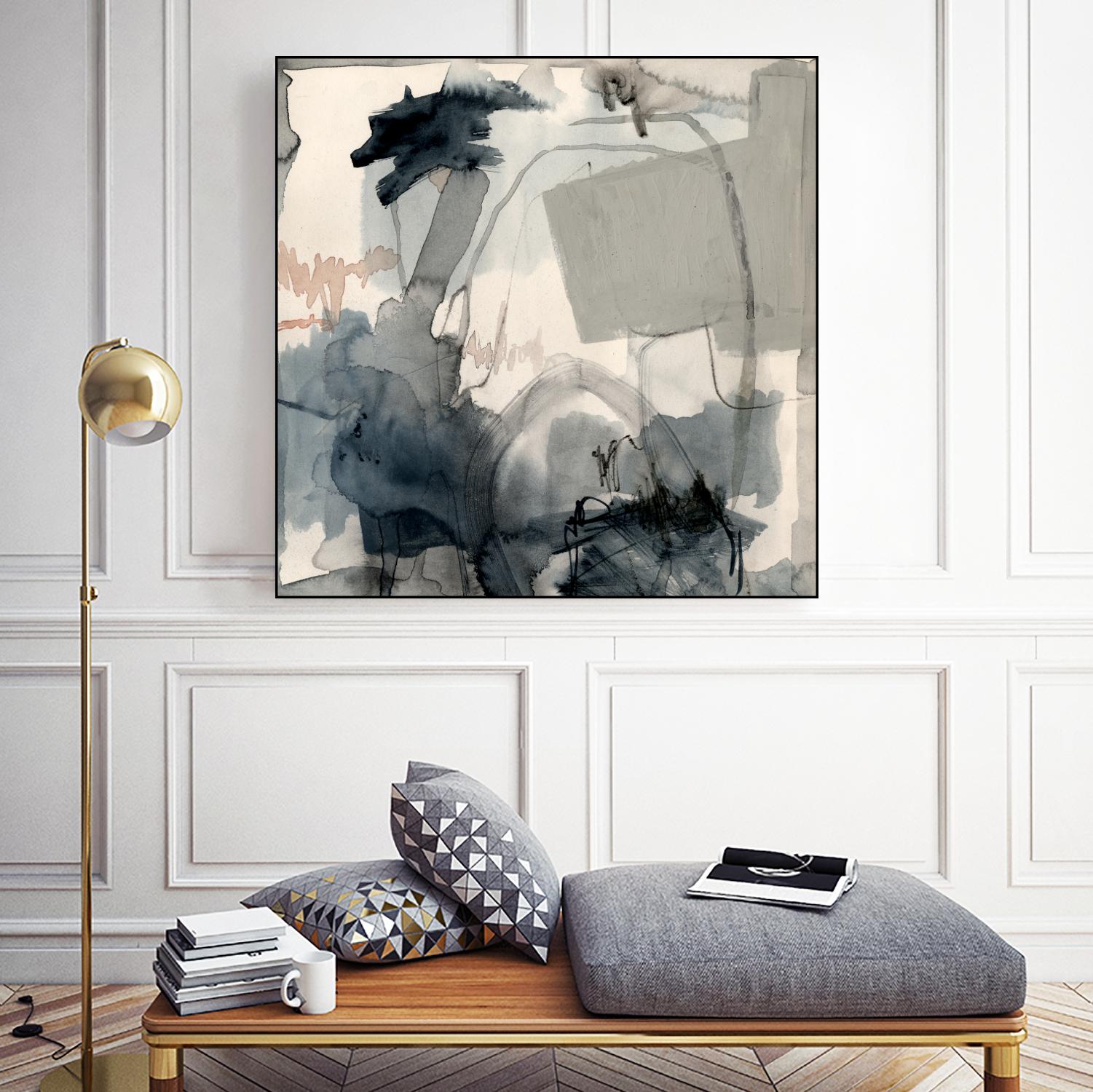 Torrential II by Victoria Barnes on GIANT ART - beige abstract abstract