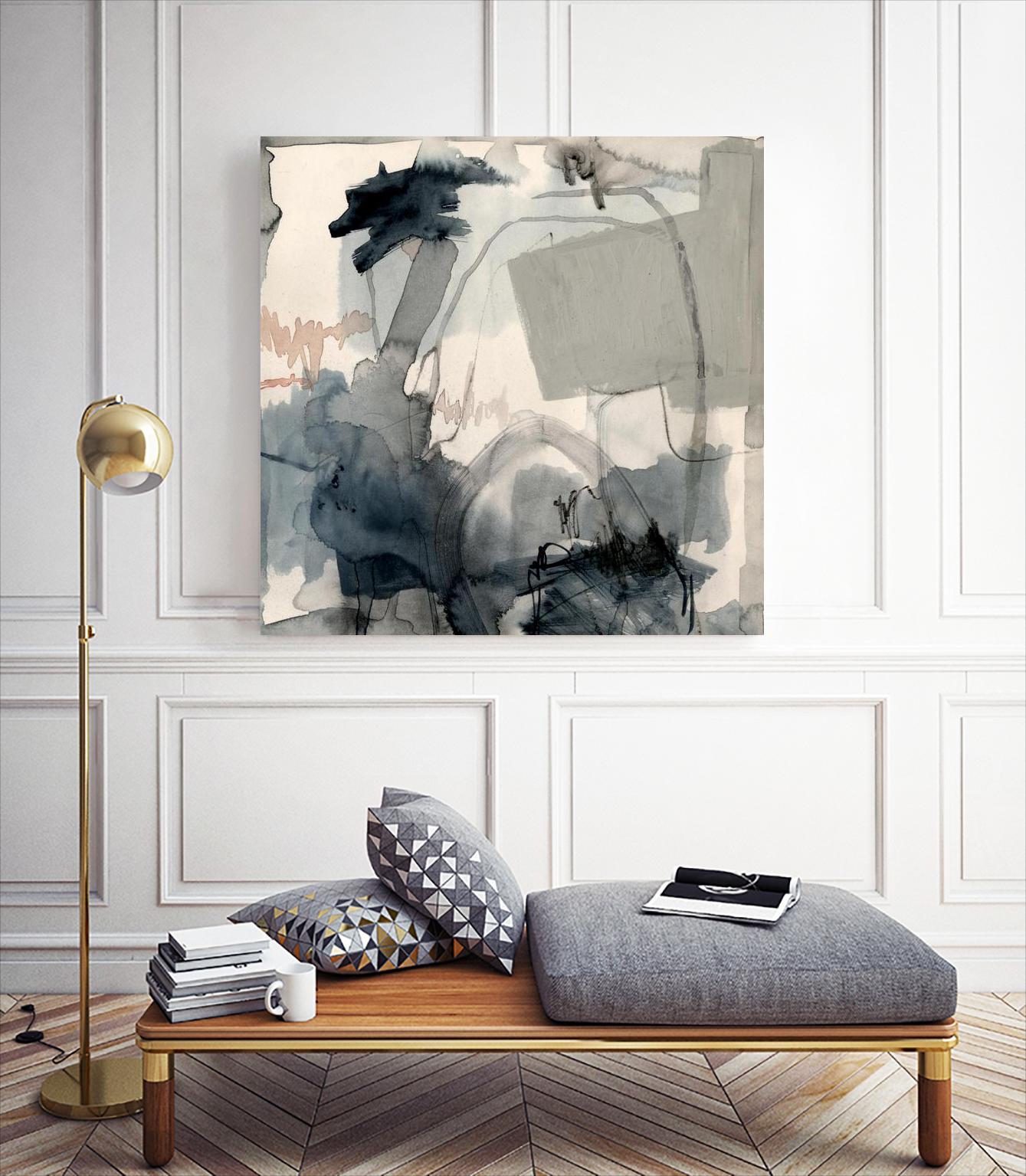 Torrential II by Victoria Barnes on GIANT ART - beige abstract abstract