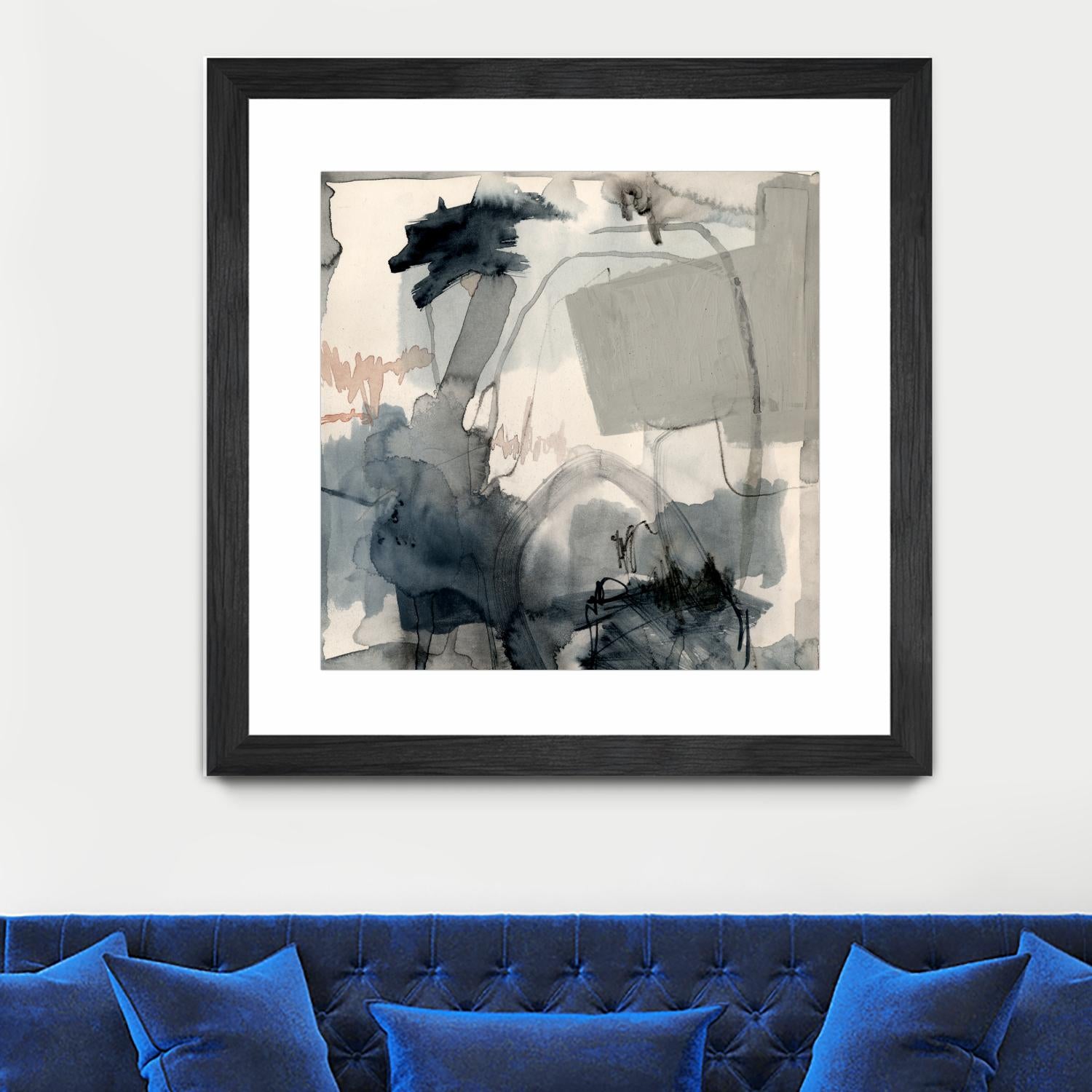 Torrential II by Victoria Barnes on GIANT ART - beige abstract abstract