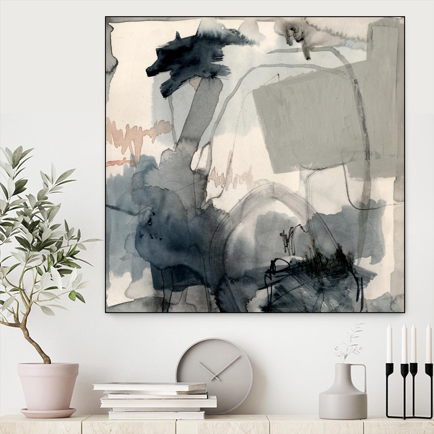 Torrential II by Victoria Barnes on GIANT ART - beige abstract abstract