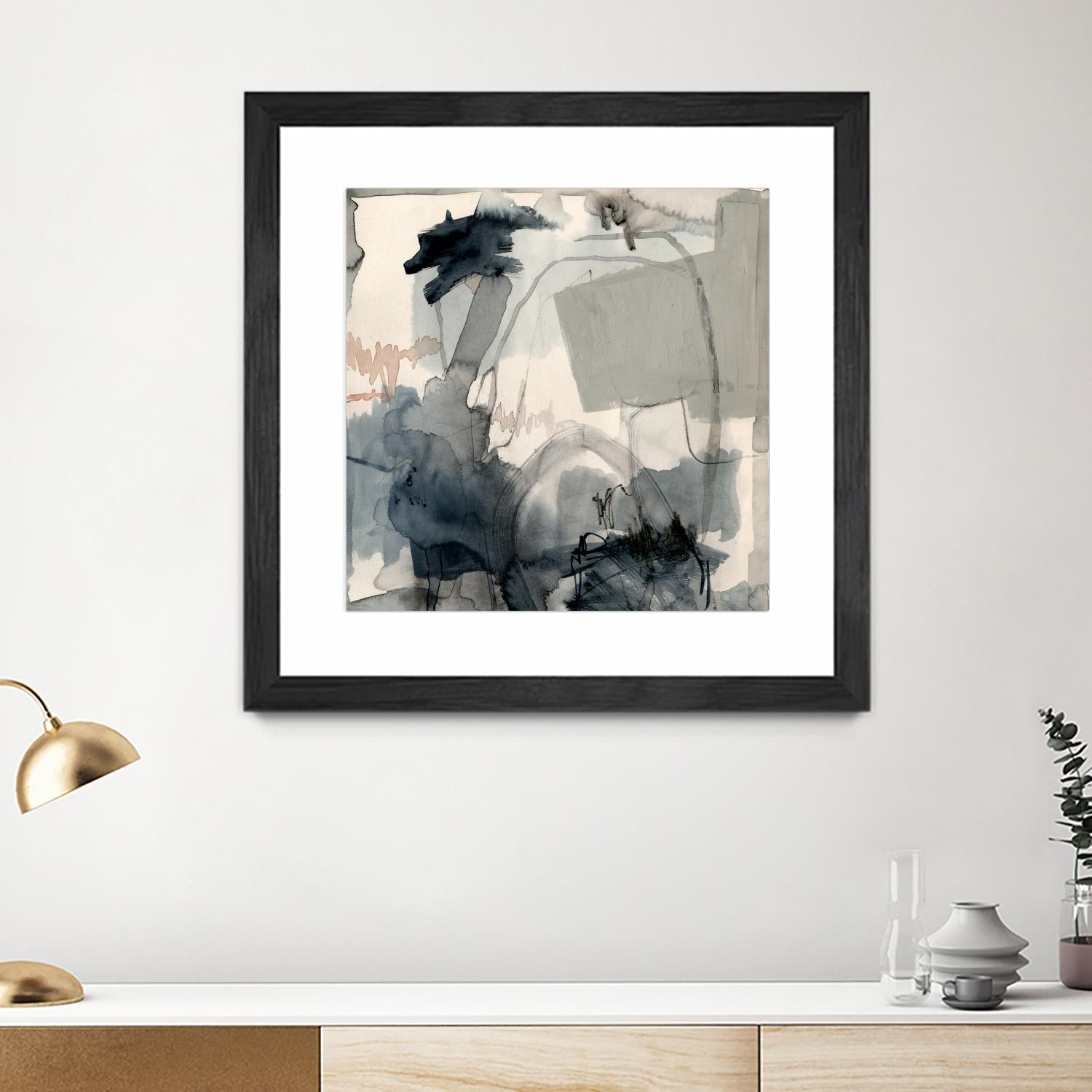 Torrential II by Victoria Barnes on GIANT ART - beige abstract abstract