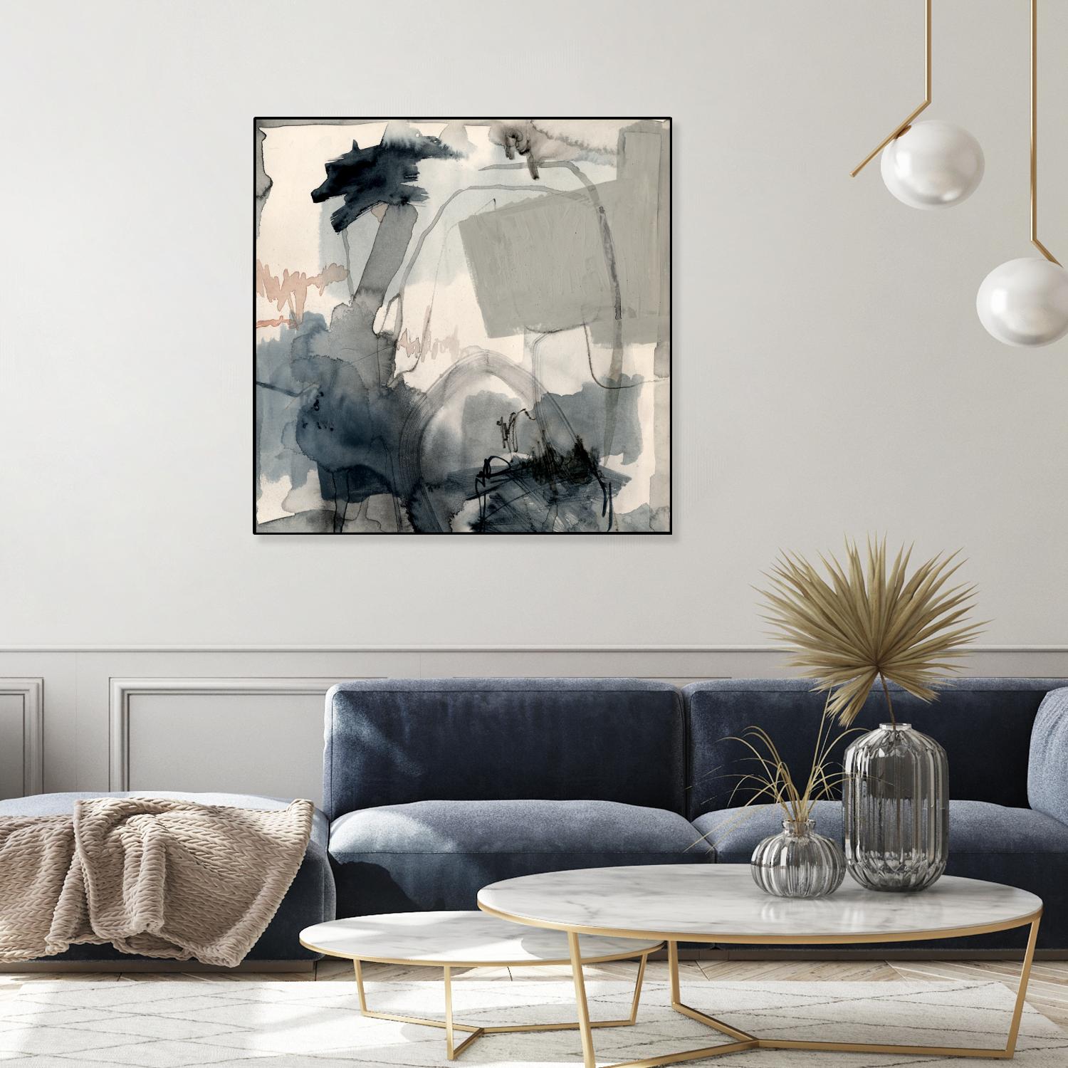 Torrential II by Victoria Barnes on GIANT ART - beige abstract abstract