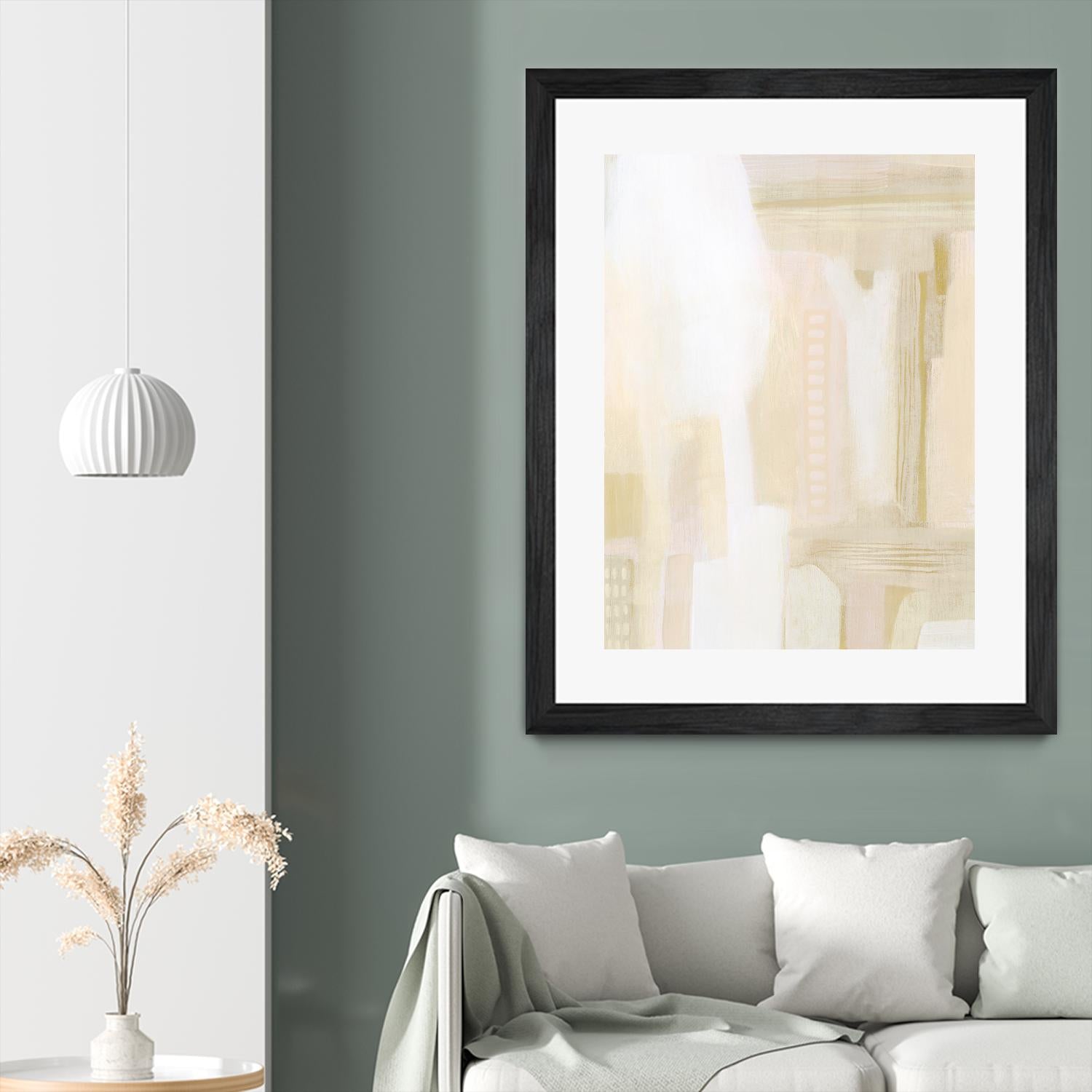 Urban Peach I by Grace Popp on GIANT ART - white abstract abstract