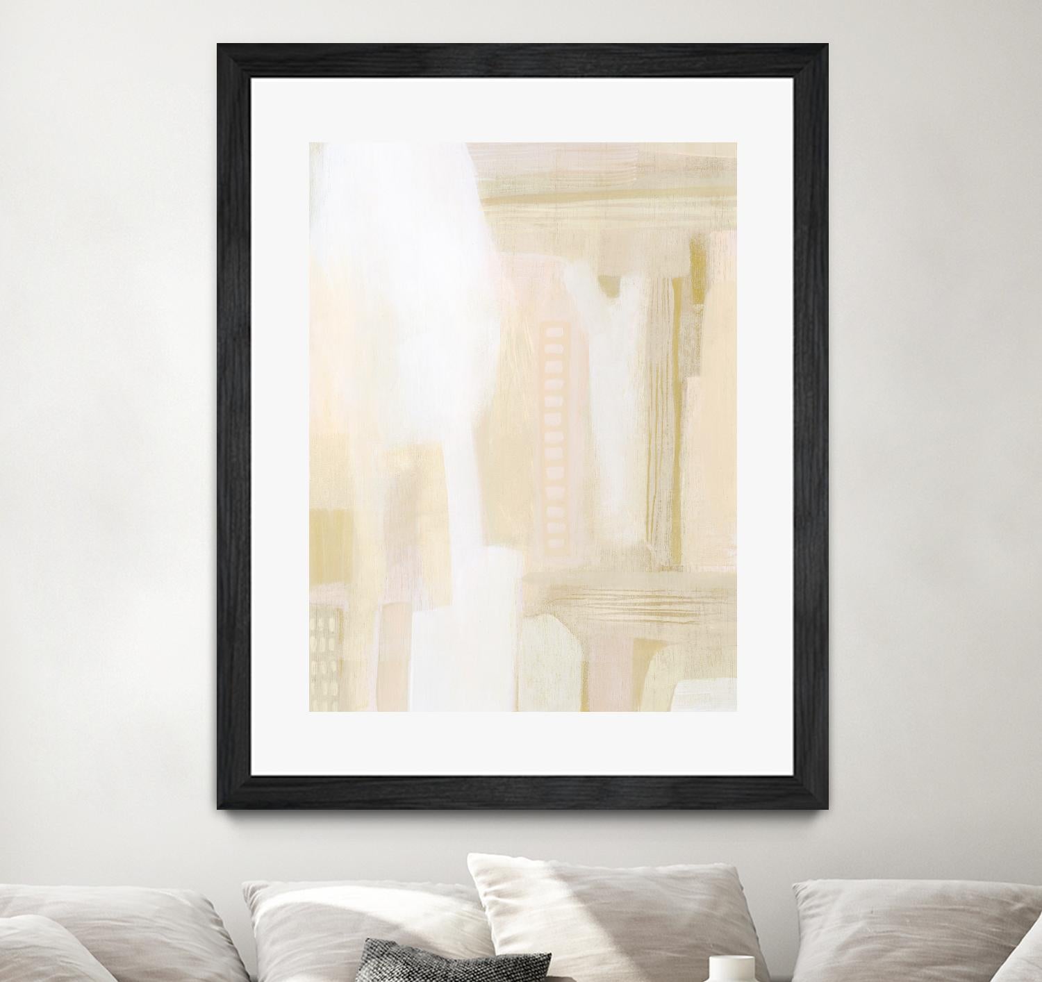 Urban Peach I by Grace Popp on GIANT ART - white abstract abstract