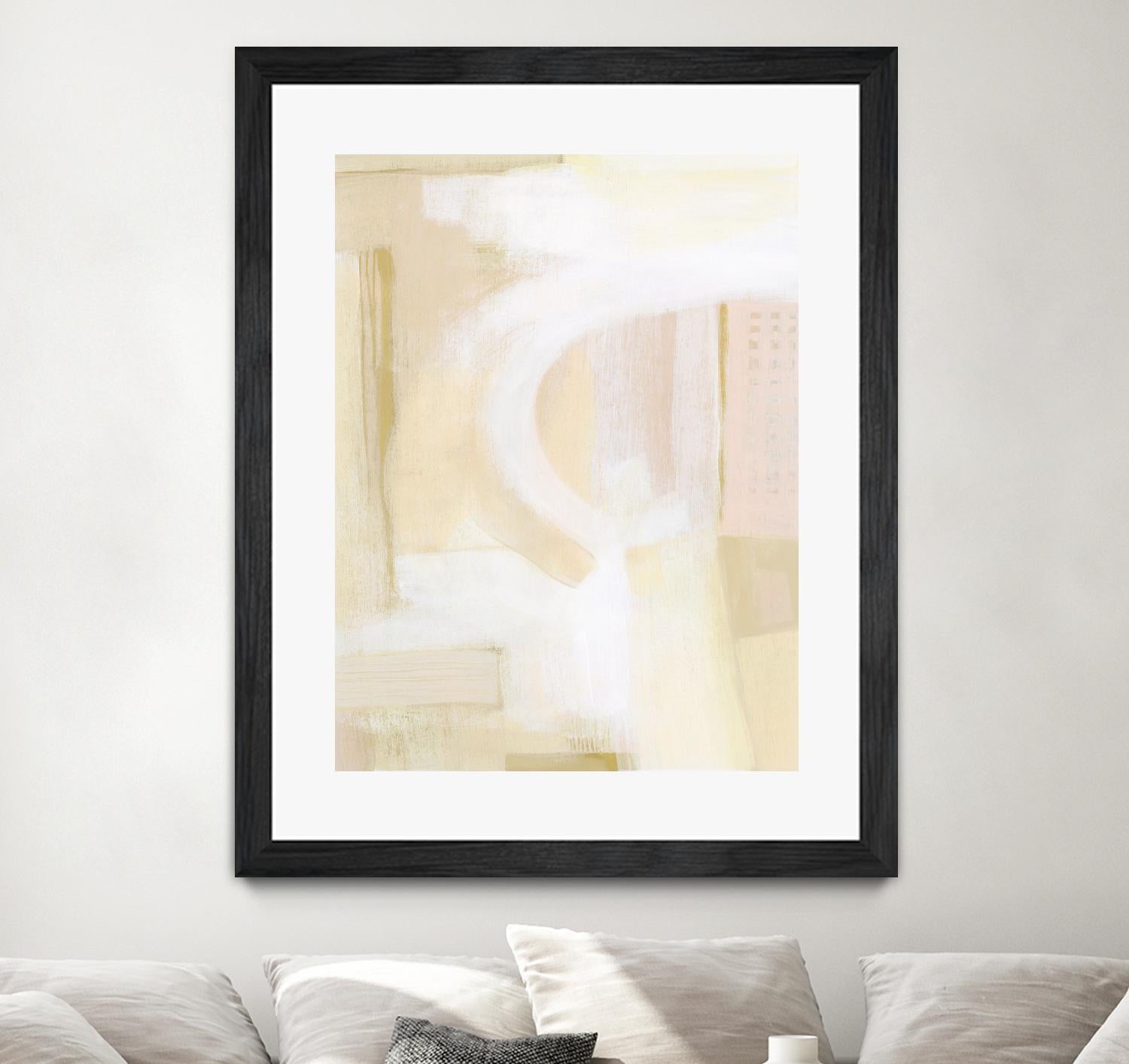 Urban Peach II by Grace Popp on GIANT ART - pink abstract abstract