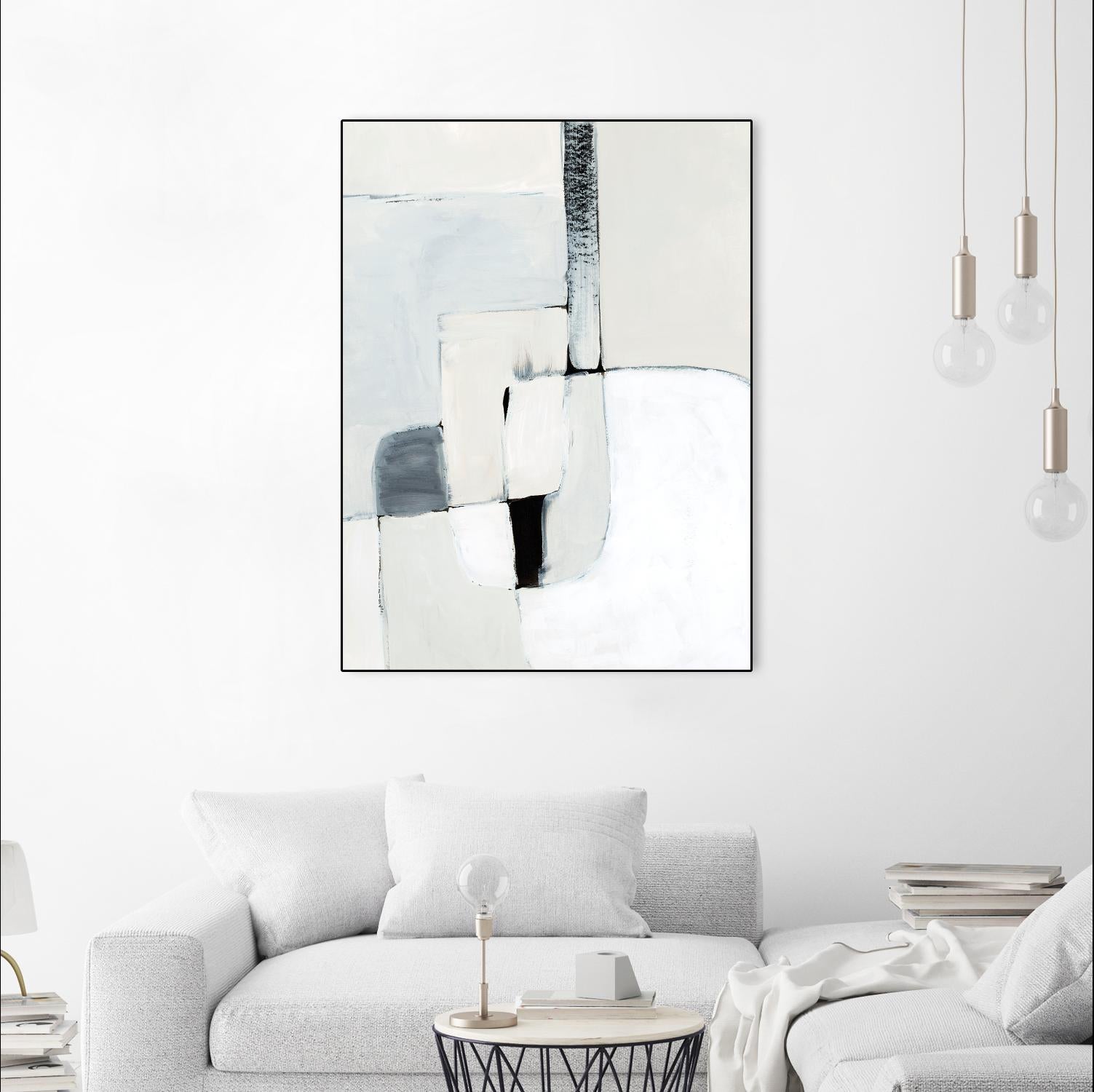 Soft Spoken I by Victoria Barnes on GIANT ART - beige abstract abstract