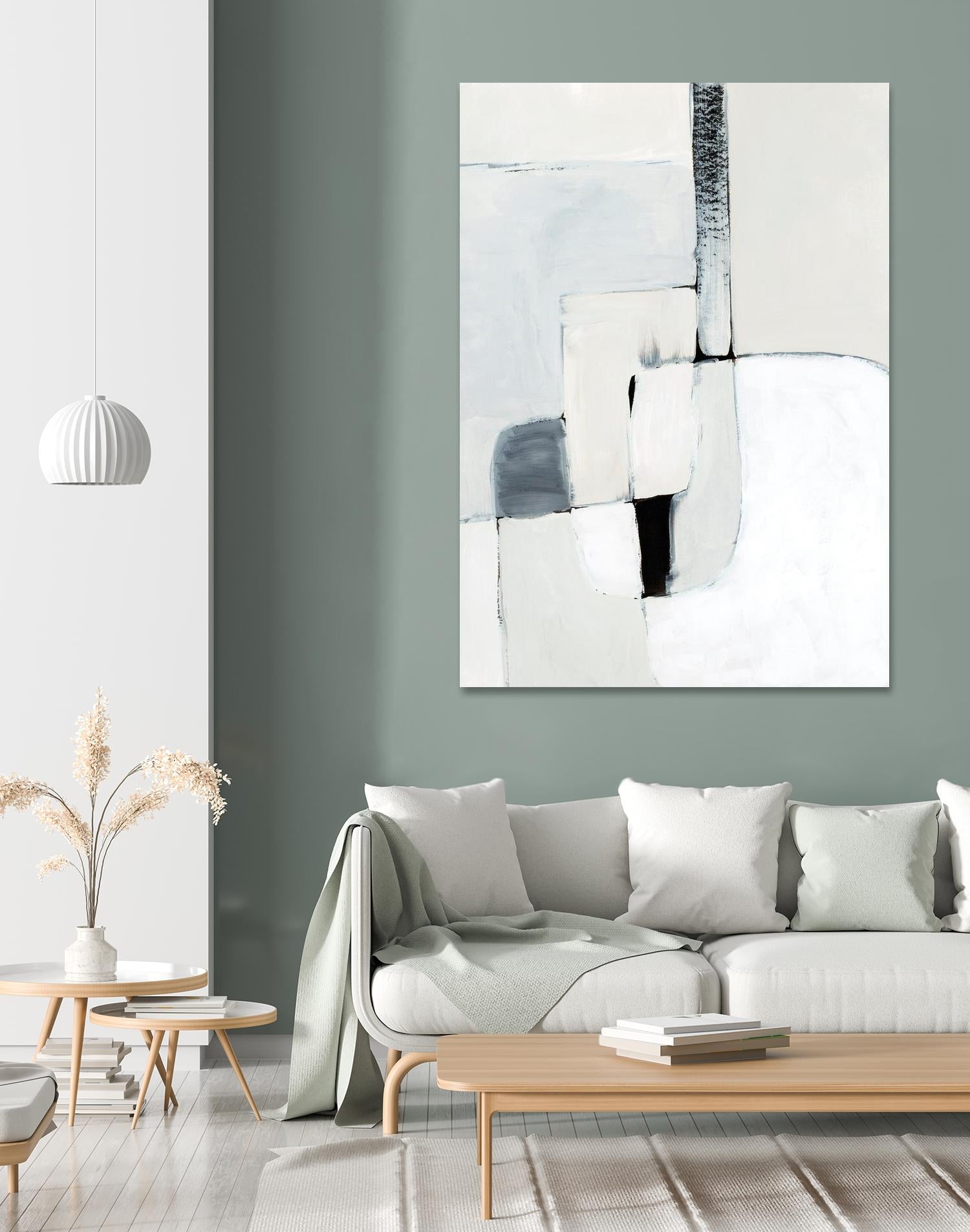 Soft Spoken I by Victoria Barnes on GIANT ART - beige abstract abstract