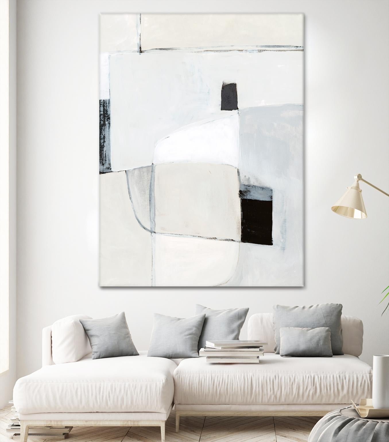 Soft Spoken II by Victoria Barnes on GIANT ART - white abstract abstract