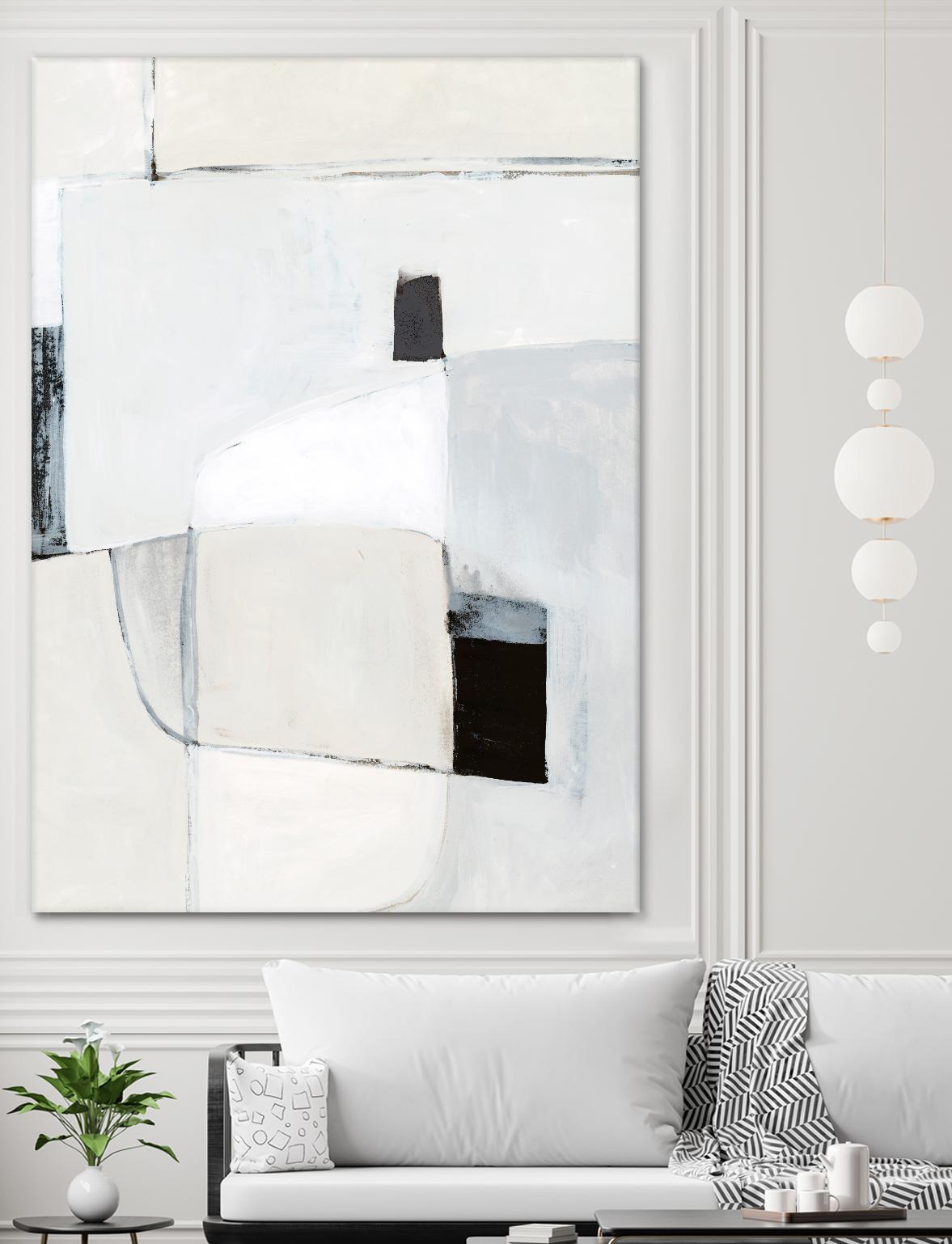 Soft Spoken II by Victoria Barnes on GIANT ART - white abstract abstract