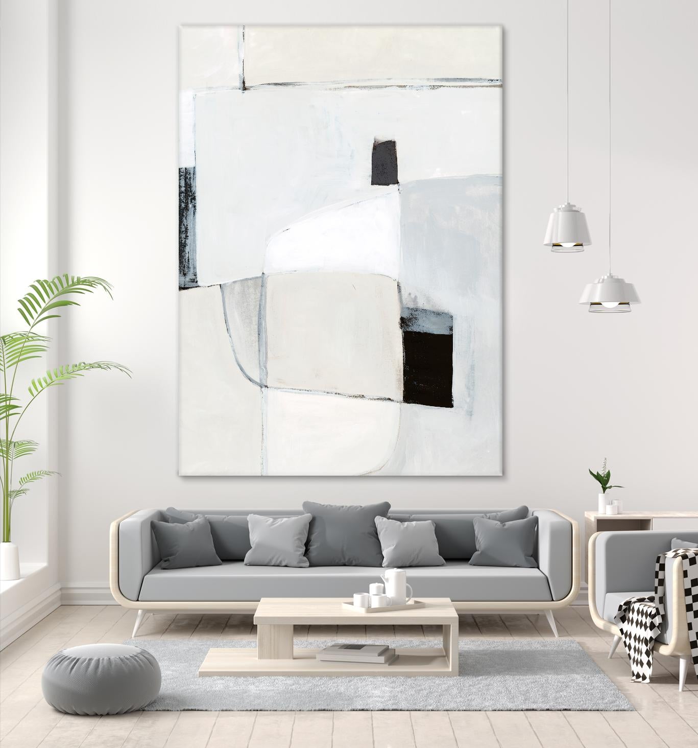 Soft Spoken II by Victoria Barnes on GIANT ART - white abstract abstract