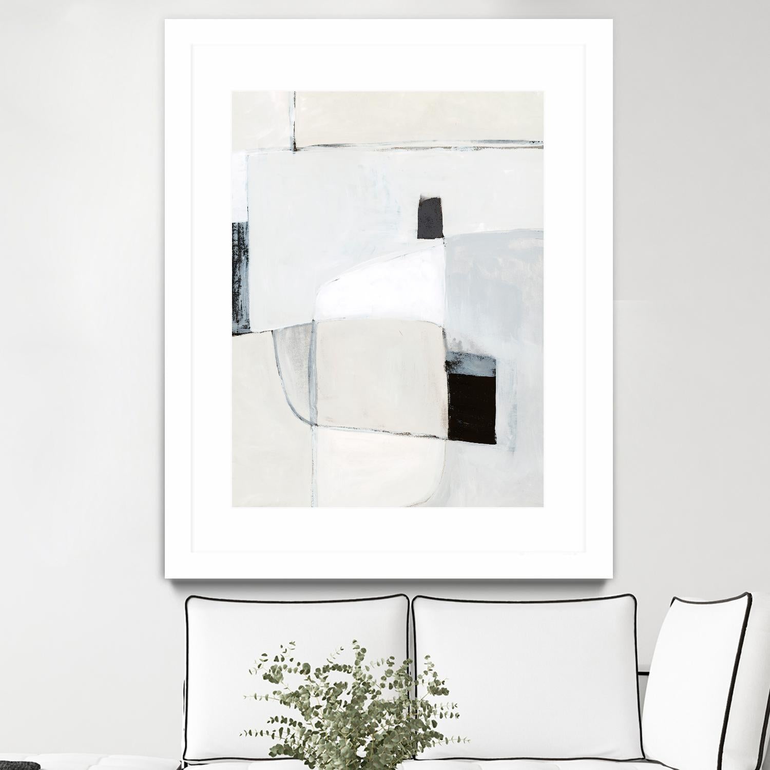 Soft Spoken II by Victoria Barnes on GIANT ART - white abstract abstract